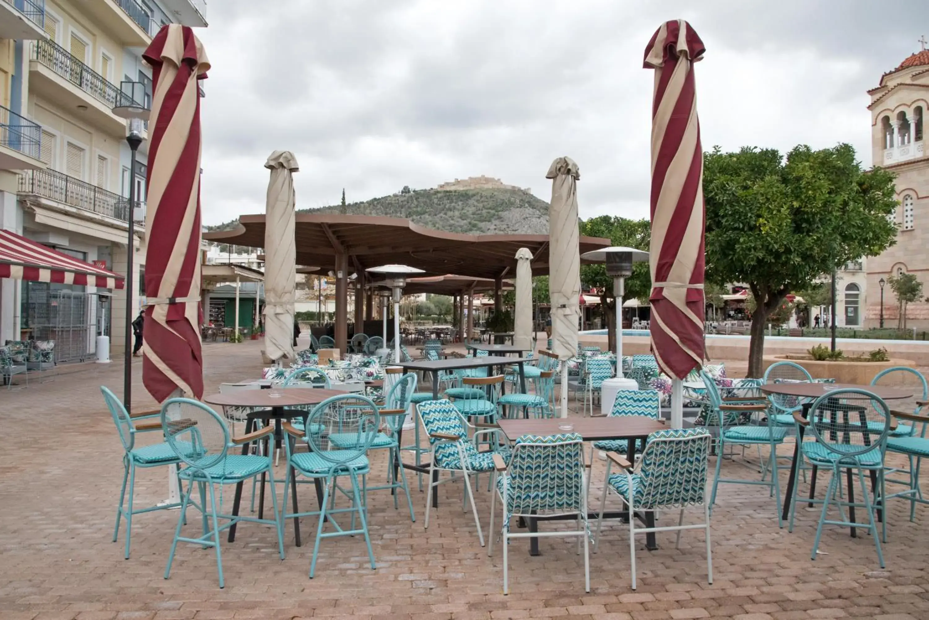 Facade/entrance, Restaurant/Places to Eat in Morfeas Hotel