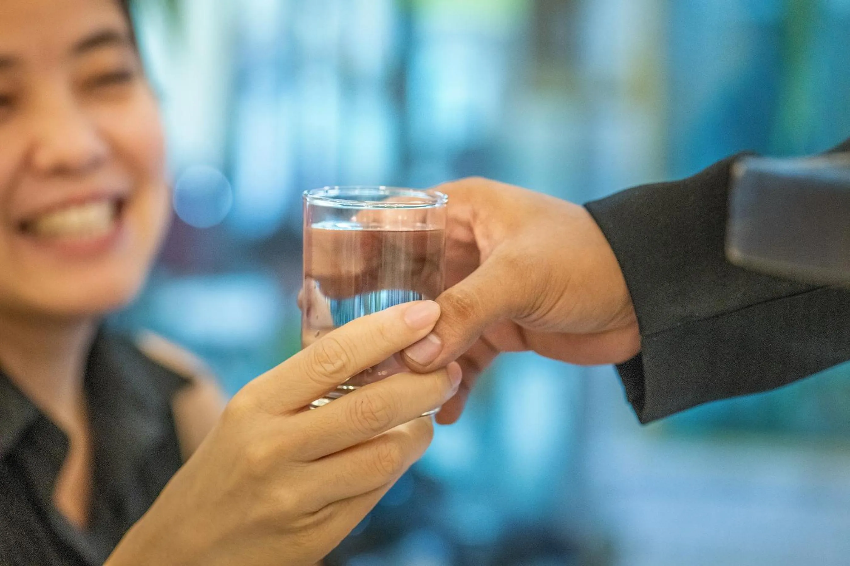 People in De Lavender Bangkok Hotel