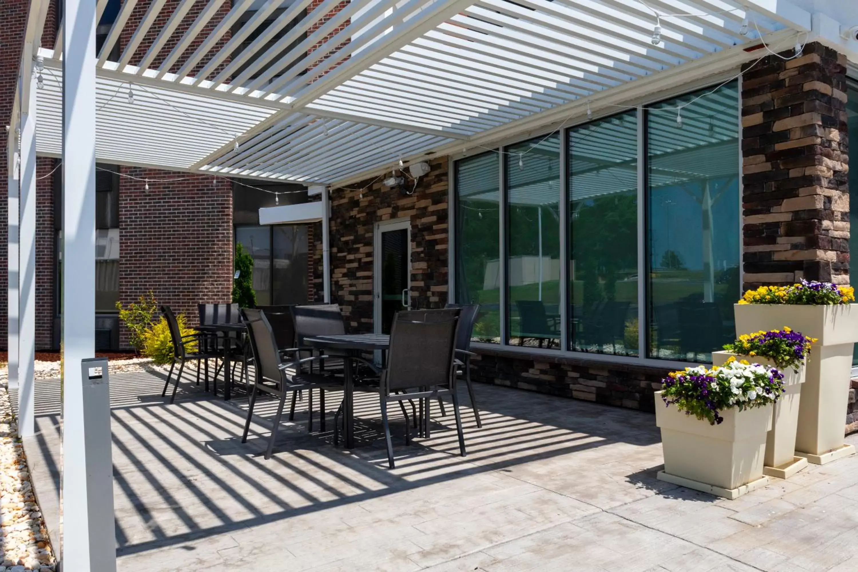 Patio in Holiday Inn Express - Rocky Mount - Sports Center, an IHG Hotel