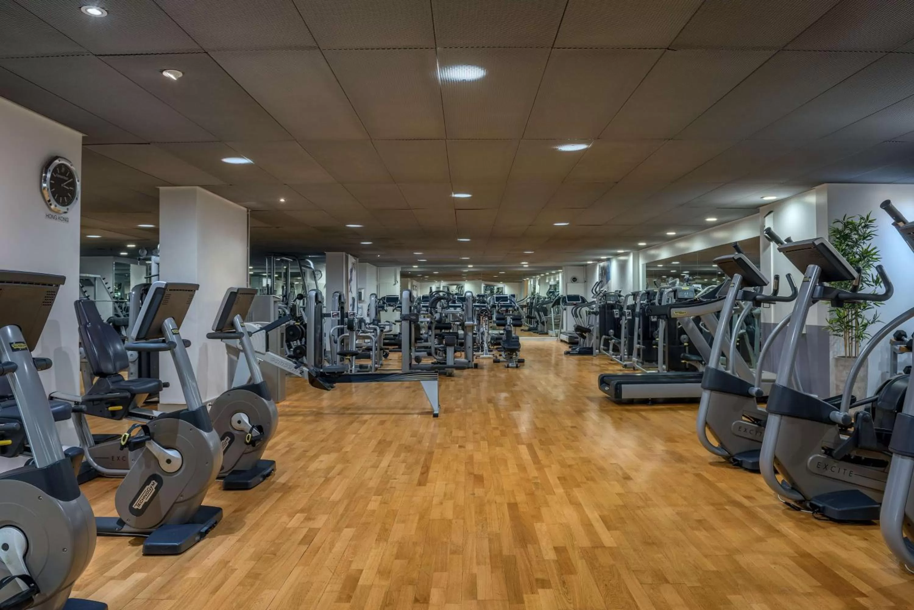 Fitness centre/facilities in Hilton Geneva Hotel and Conference Centre