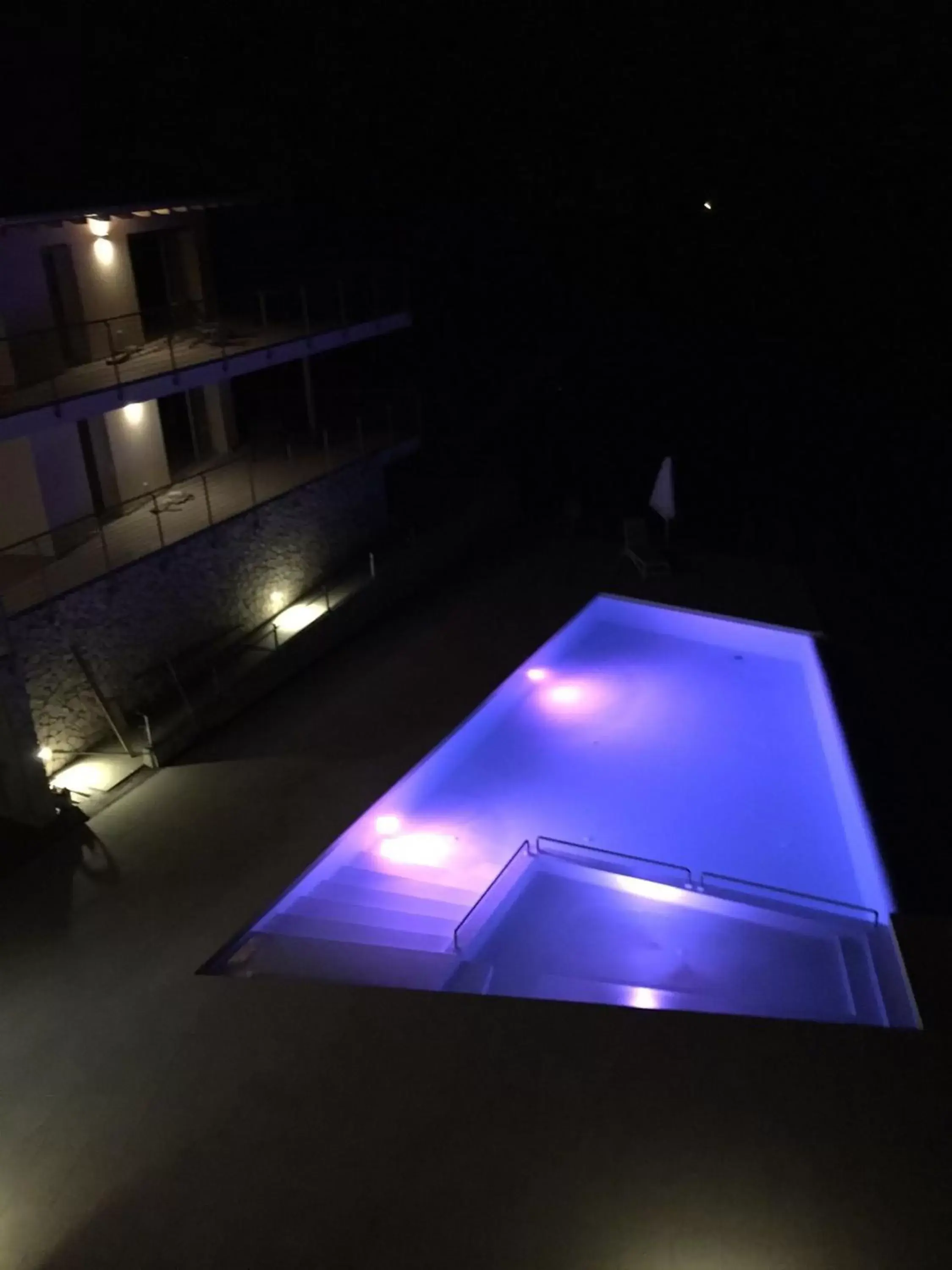 Night, Swimming Pool in Terrazze sul Garda