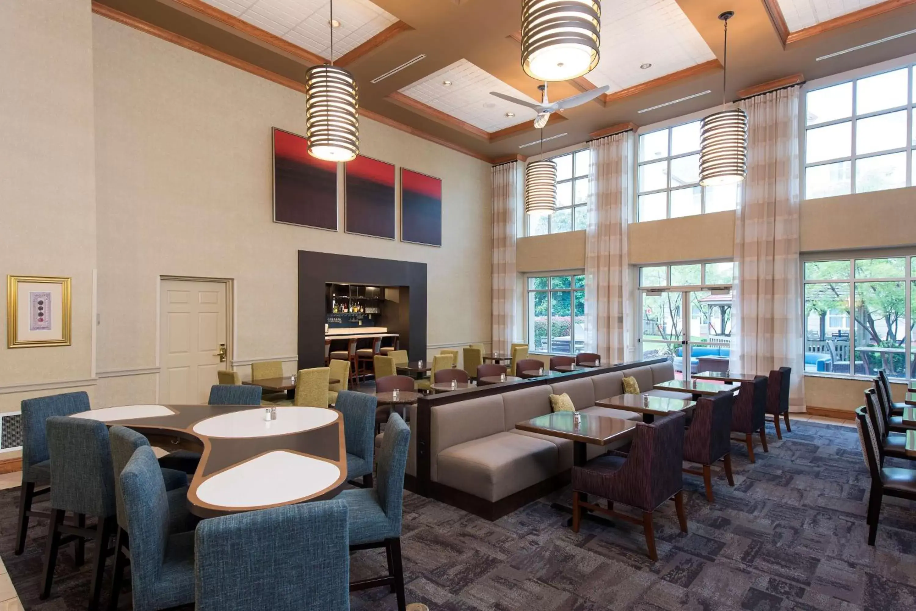 Dining area, Restaurant/Places to Eat in Homewood Suites Columbus - Airport