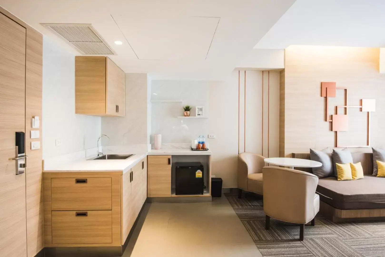 Kitchen or kitchenette, Kitchen/Kitchenette in twothree a homely hotel - SHA Extra Plus