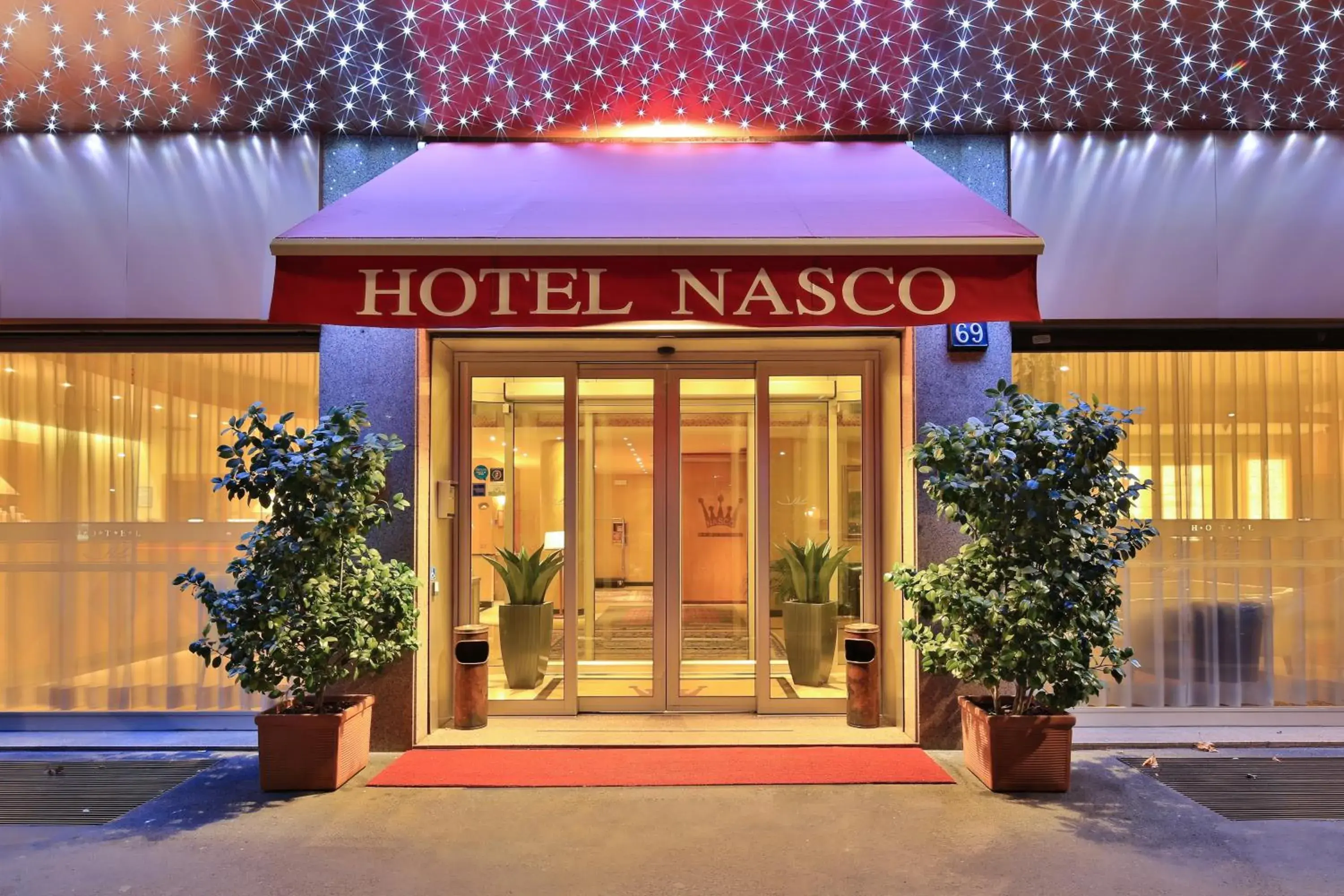 Facade/entrance in Hotel Nasco