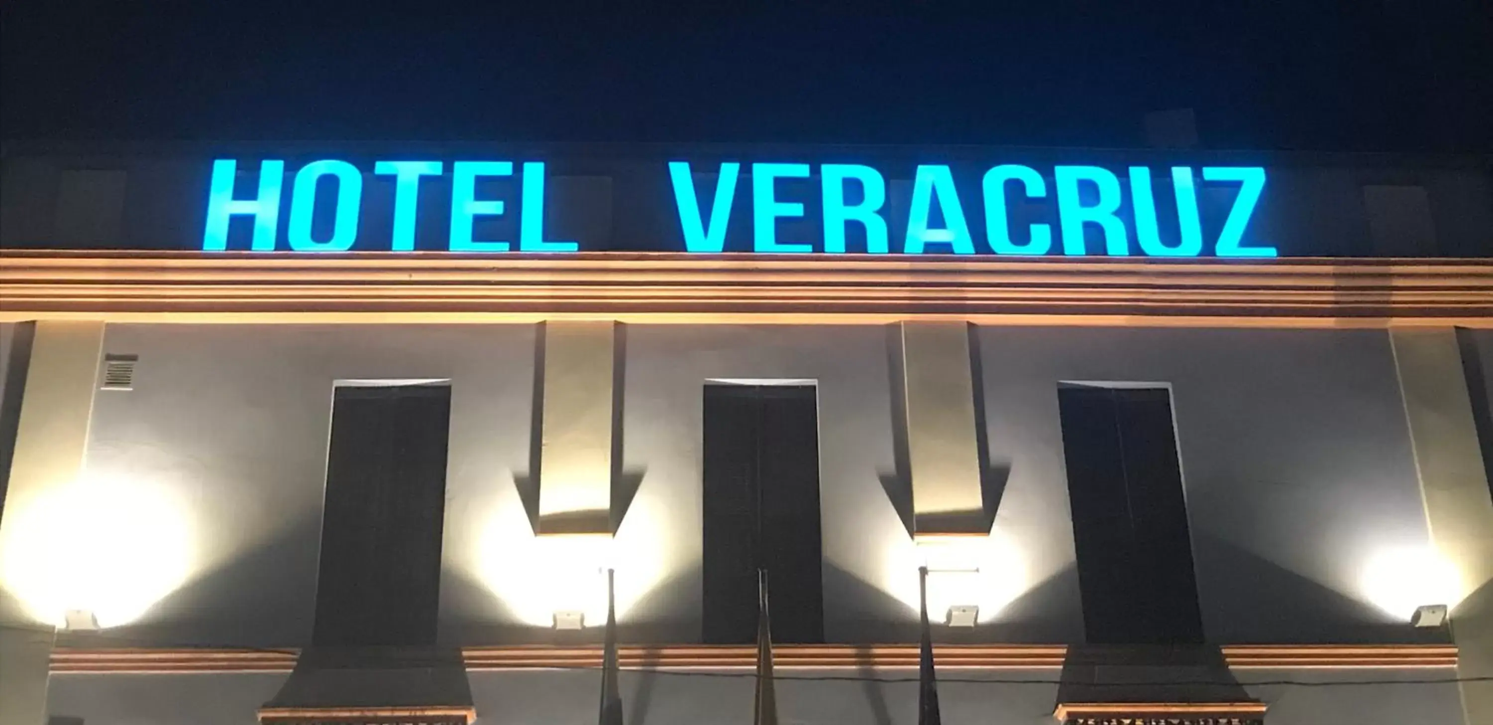 Property Logo/Sign in Hotel Veracruz