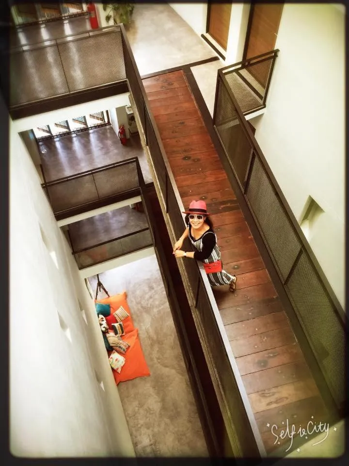 Bird's eye view in NornDee Hotel