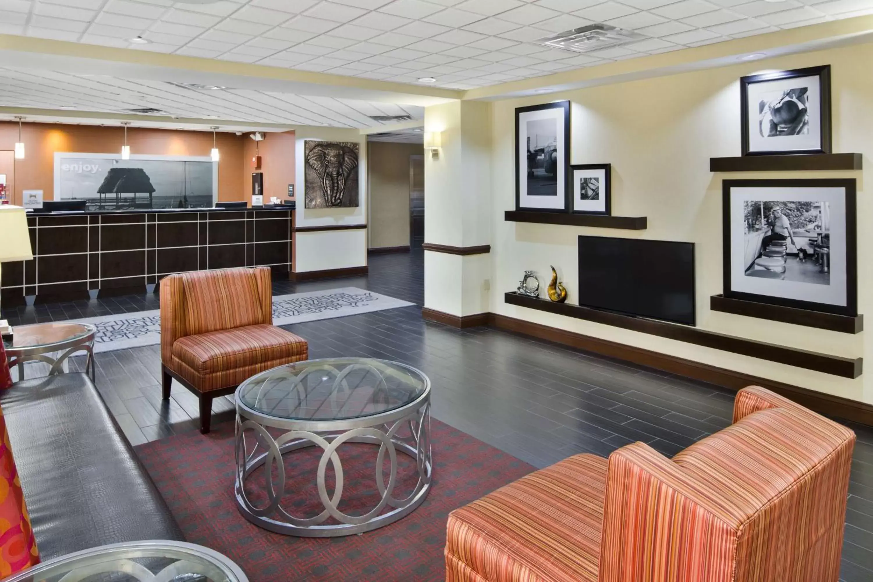 Lobby or reception, Lobby/Reception in Hampton Inn By Hilton Hinesville, Ga
