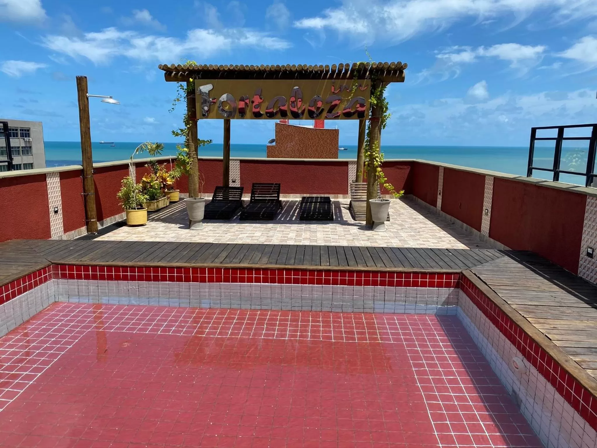 Balcony/Terrace in Hotel Fortaleza Inn