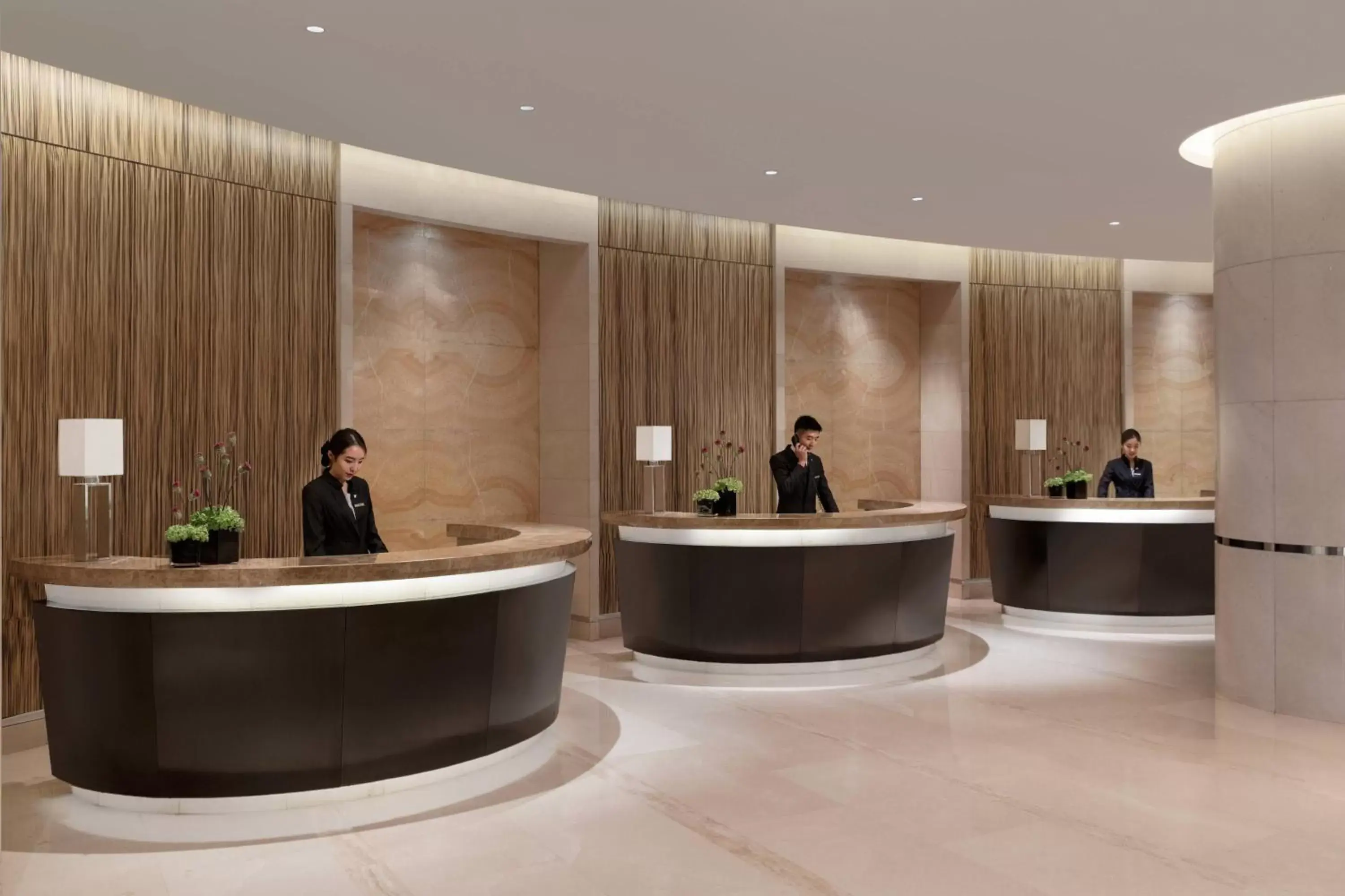 Lobby or reception, Staff in JW Marriott Hotel Beijing