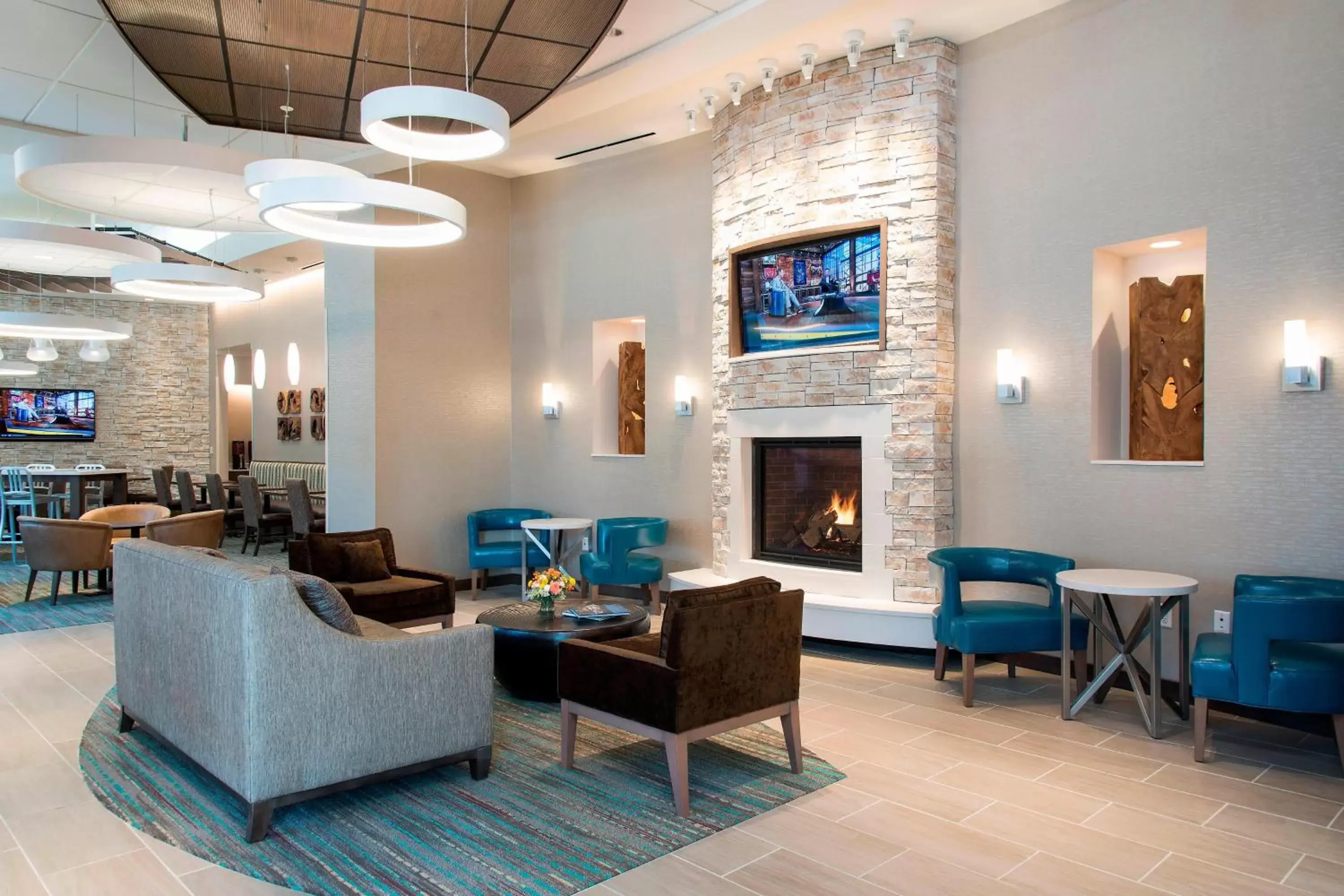 Lobby or reception, Lobby/Reception in Residence Inn by Marriott Ann Arbor Downtown