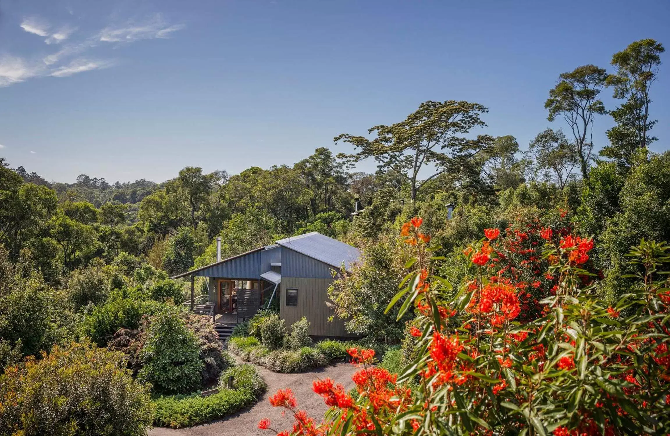Bird's eye view, Property Building in Spicers Tamarind Retreat