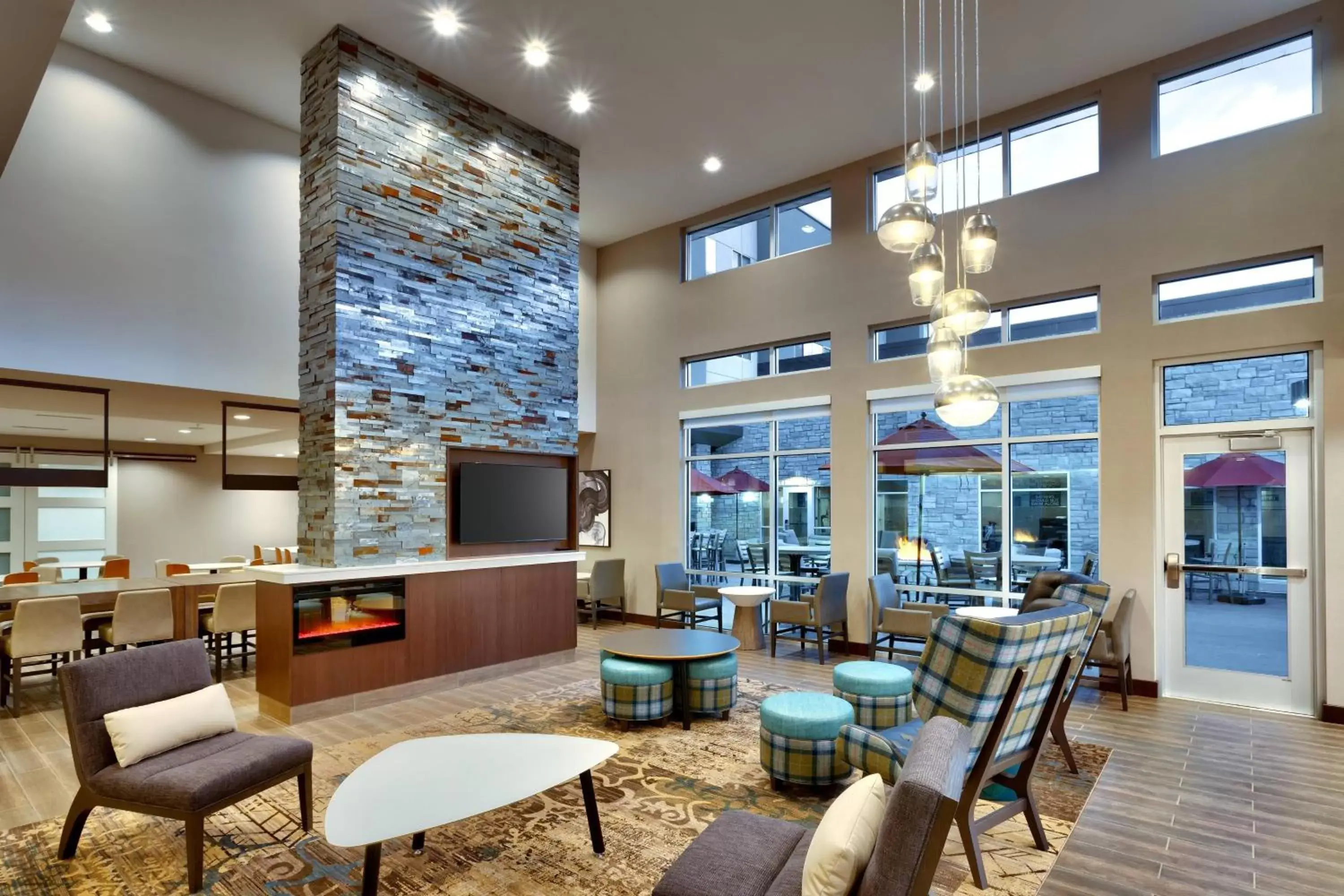 Lobby or reception, Lounge/Bar in Residence Inn by Marriott San Marcos