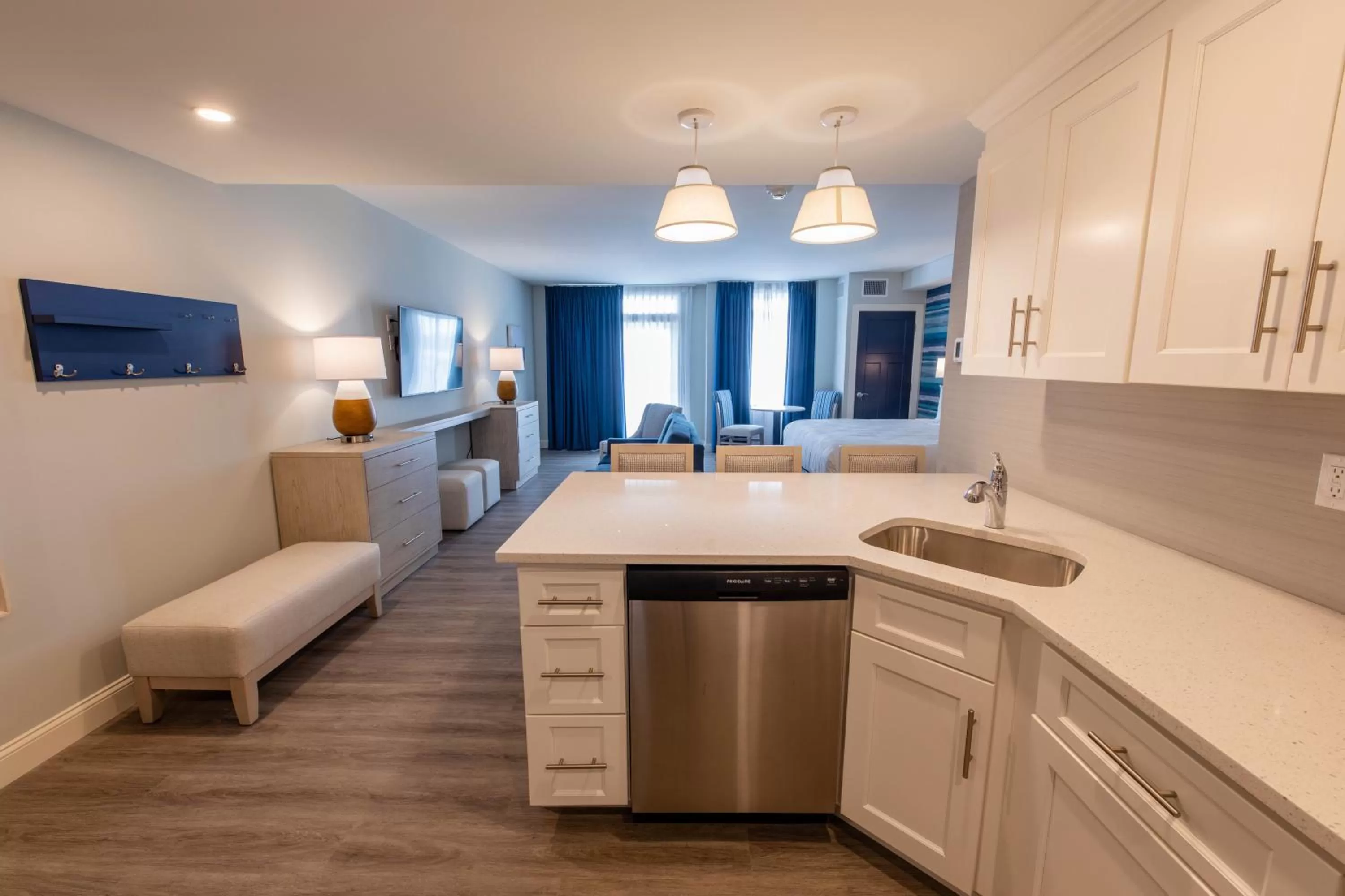 Kitchen or kitchenette in Hotel LBI