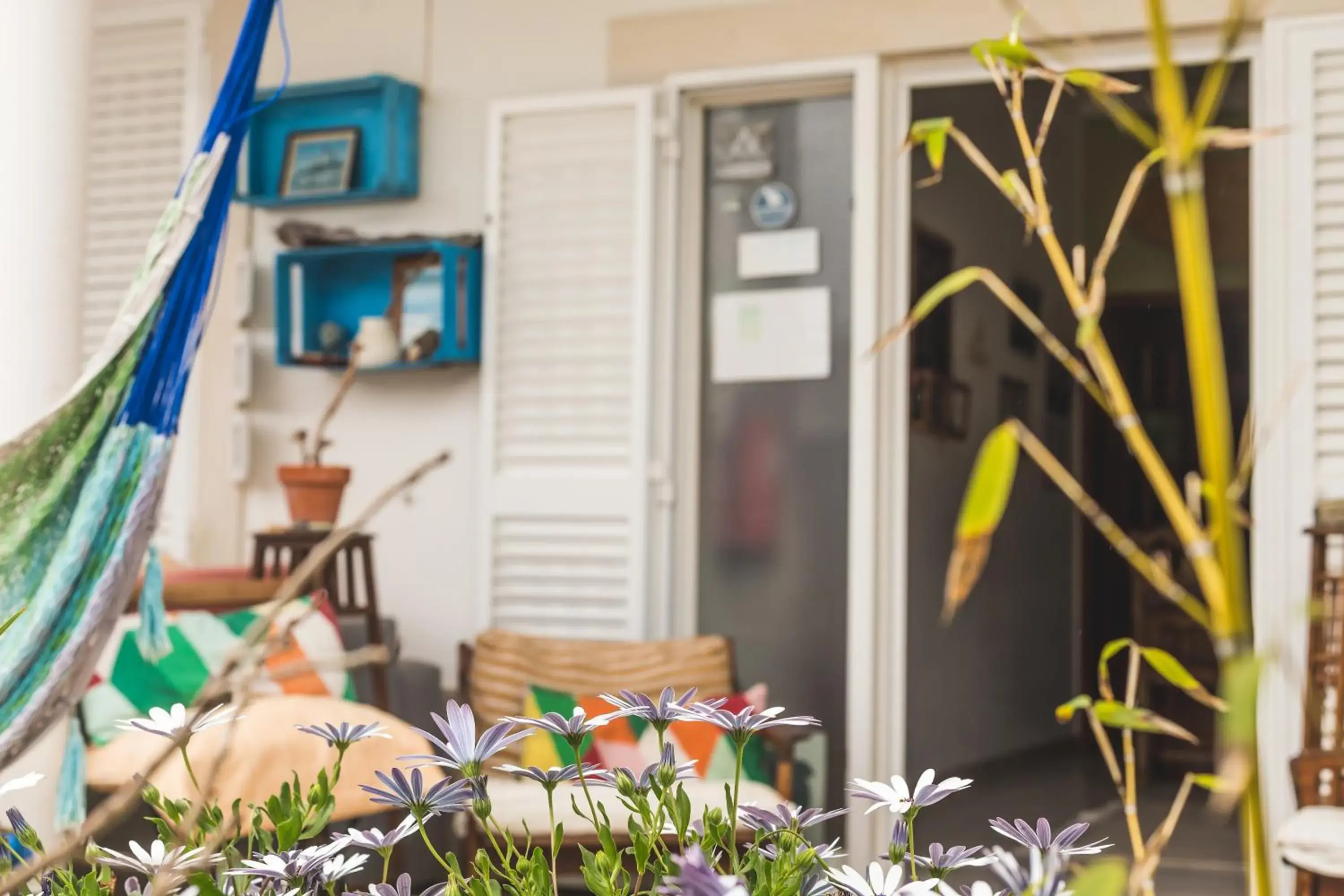 Patio in Ericeira Chill Hill Hostel & Private Rooms