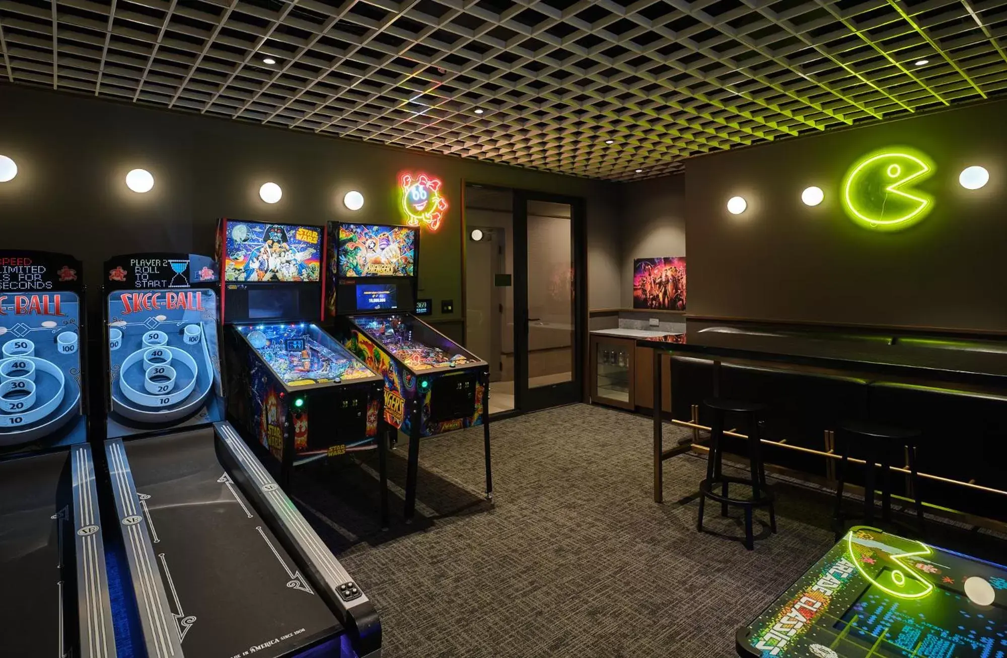 Game Room in Level Chicago - River North Game Room in Level Chicago - River North