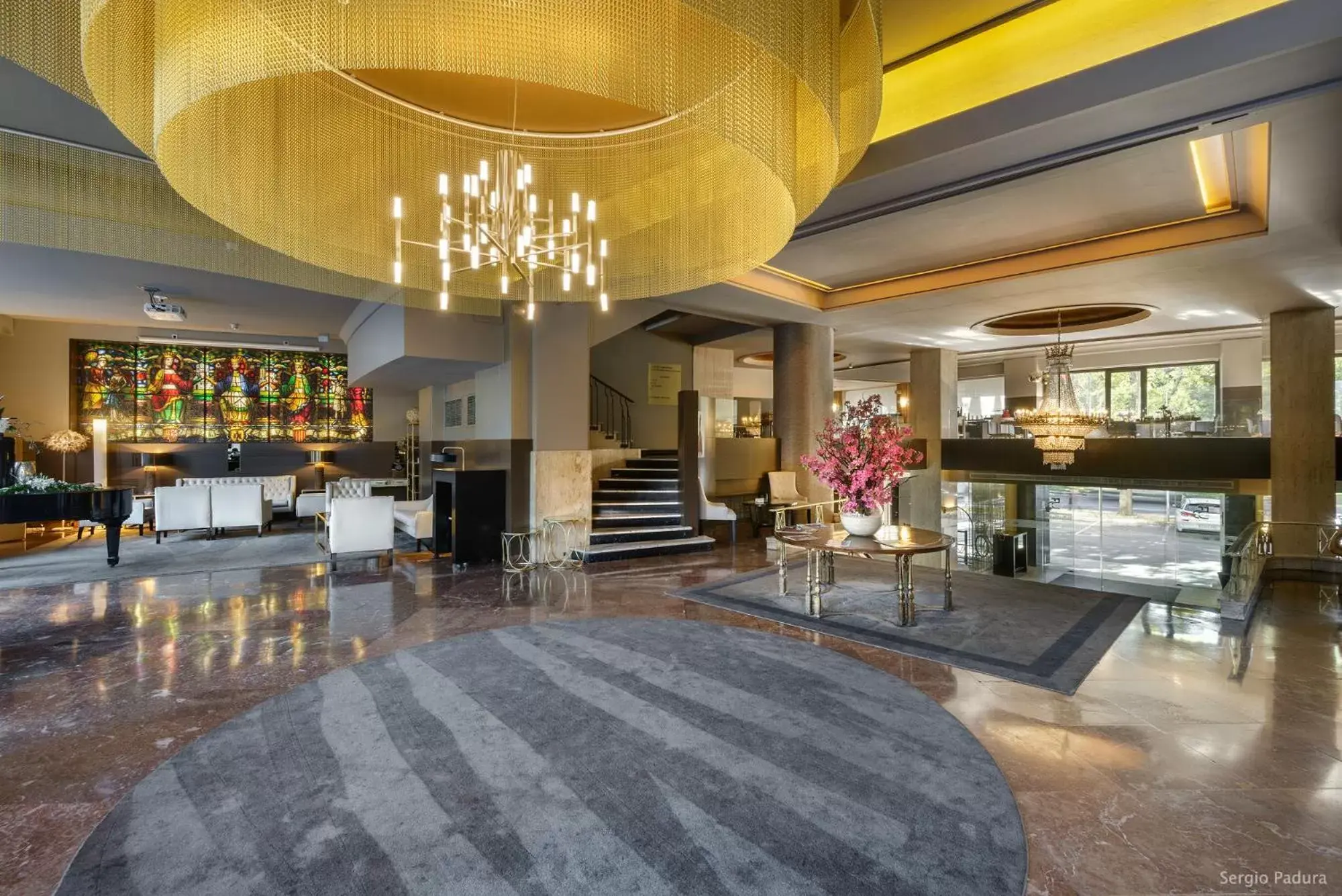 Lobby or reception in Hotel Tres Reyes Pamplona Lobby or reception in Hotel Tres Reyes Pamplona