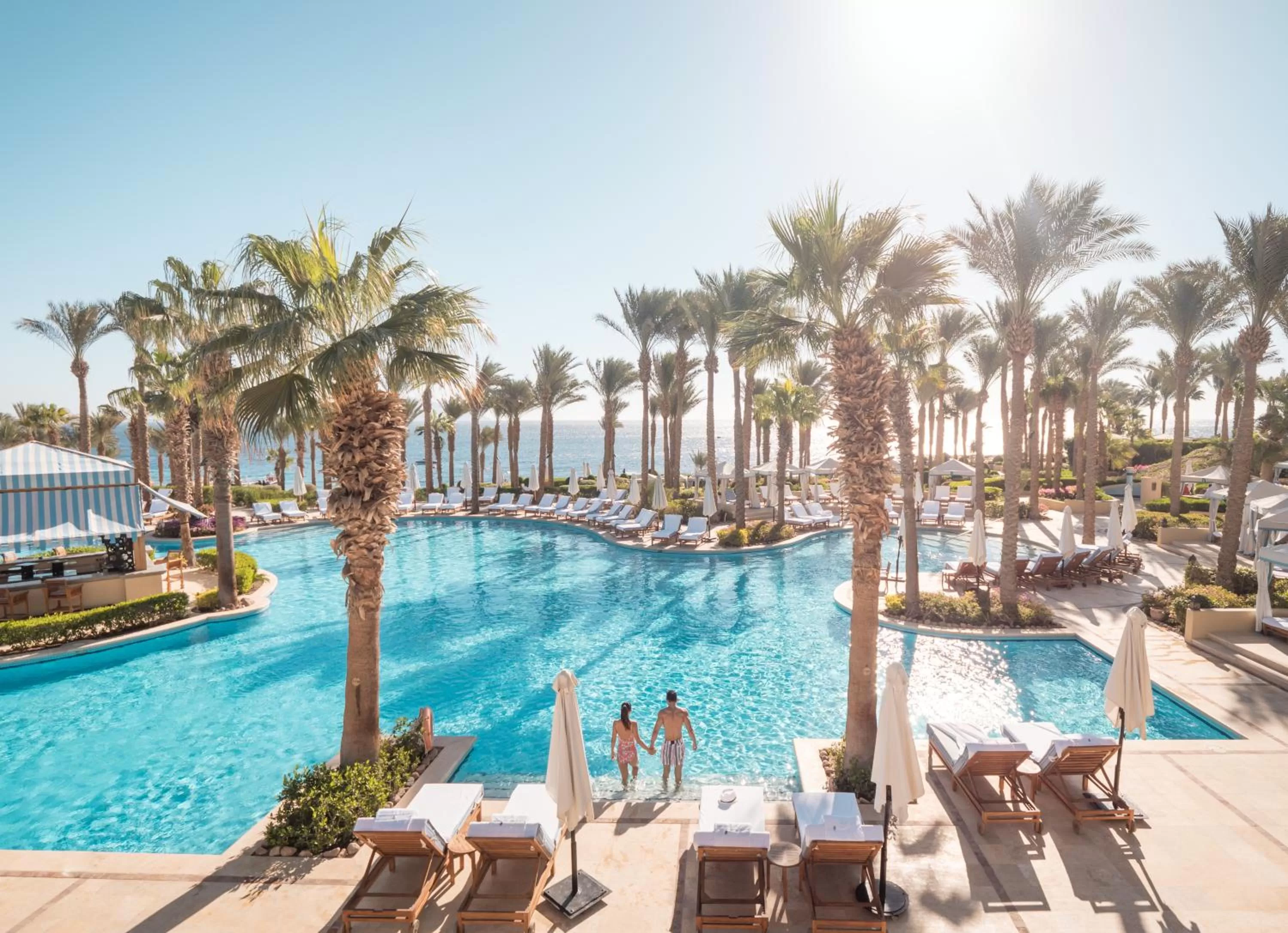 Pool view in Four Seasons Resort Sharm El Sheikh