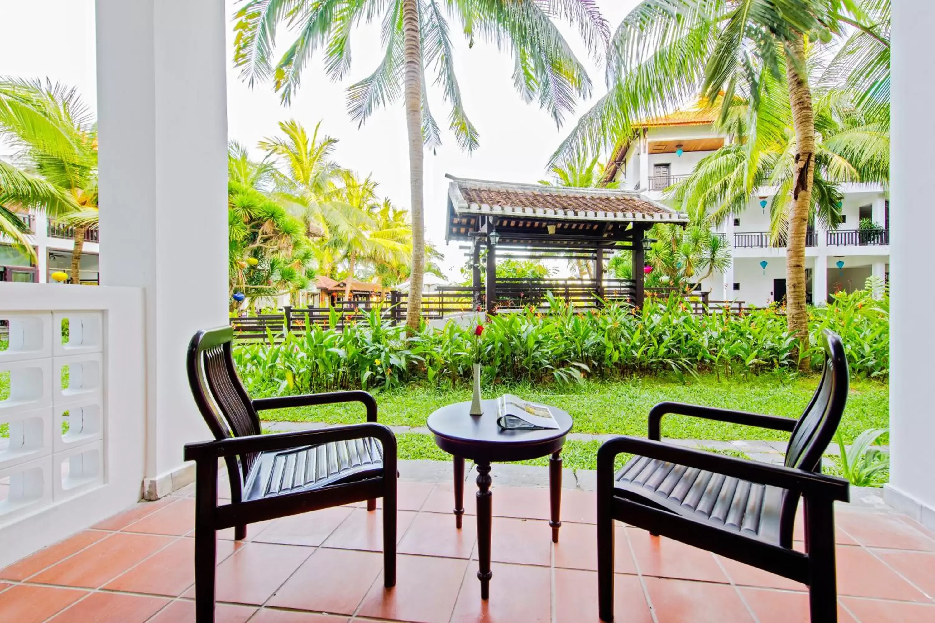 Patio in River Beach Resort & Residences