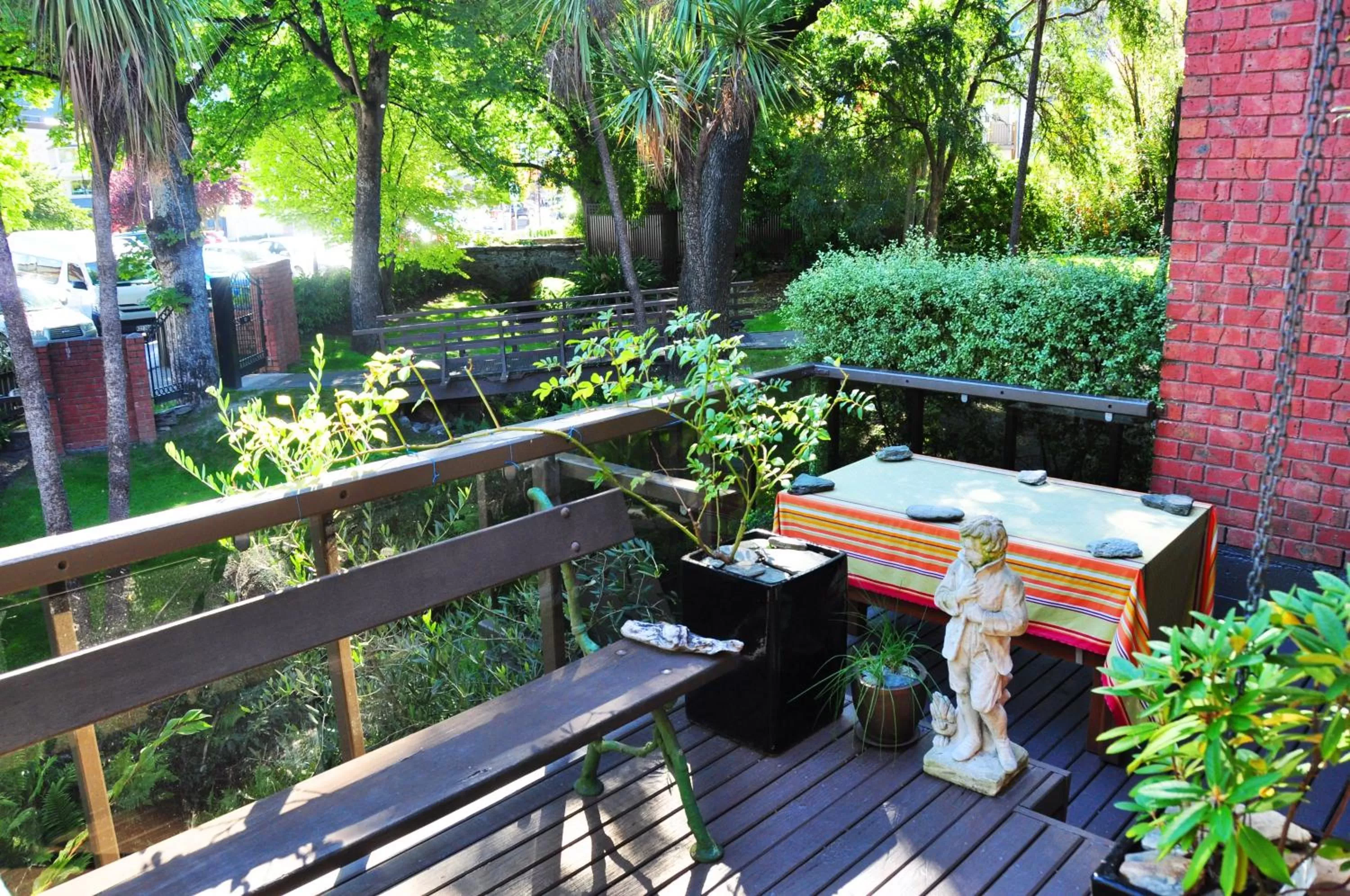 Patio in St James Apartments