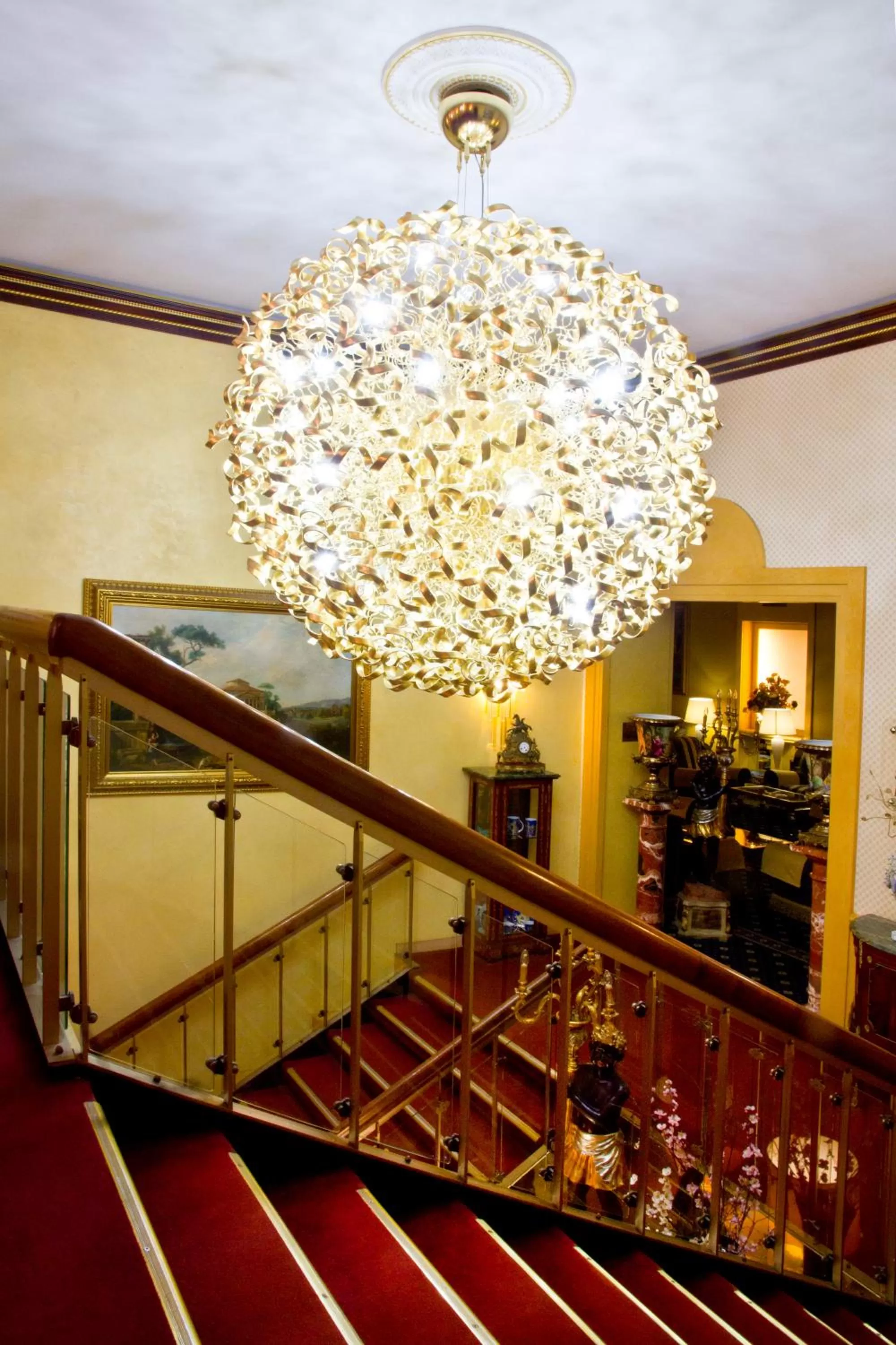 Decorative detail in Hotel Mondial