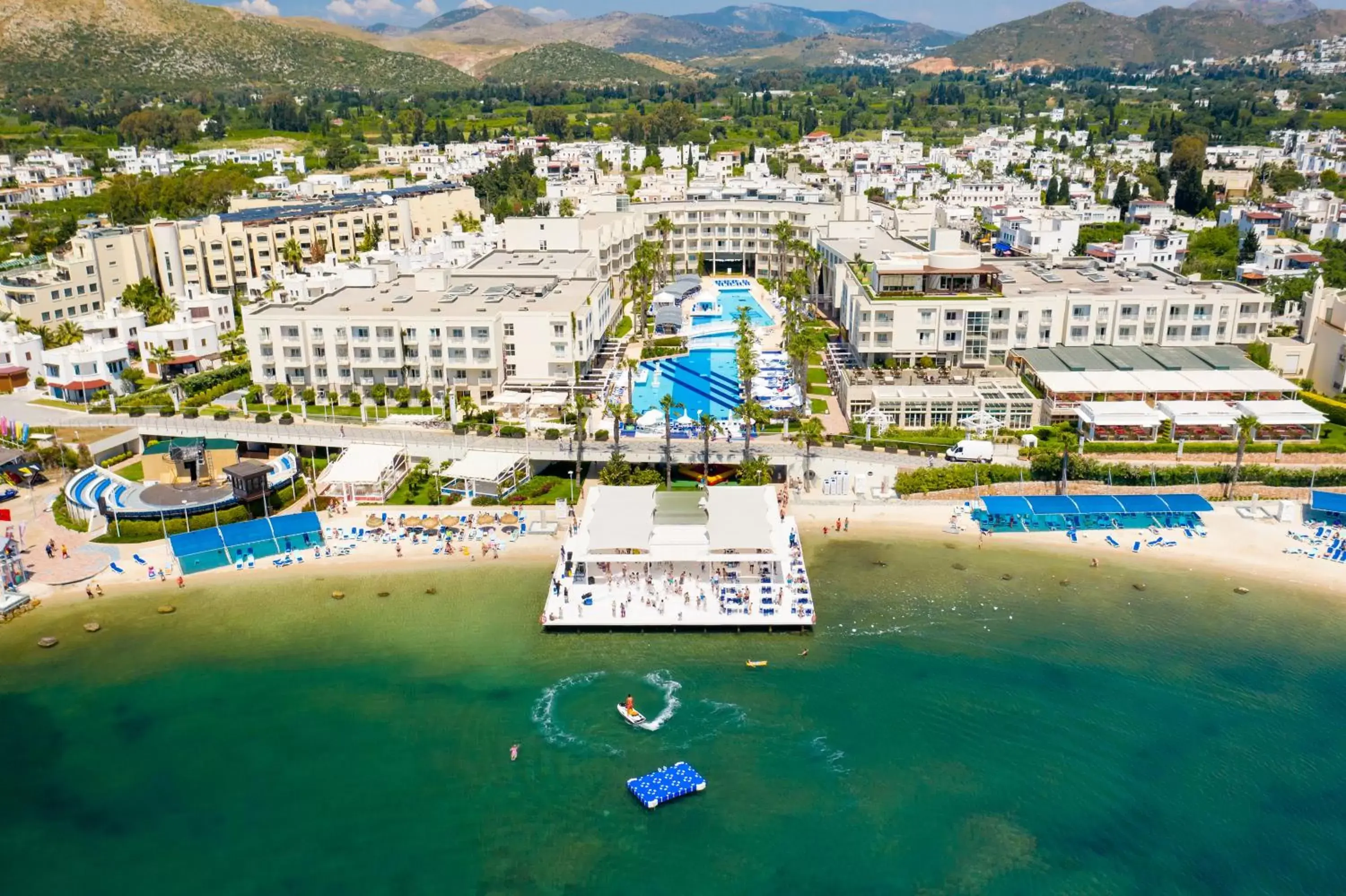 Bird's eye view, Bird's-eye View in La Blanche Resort & Spa