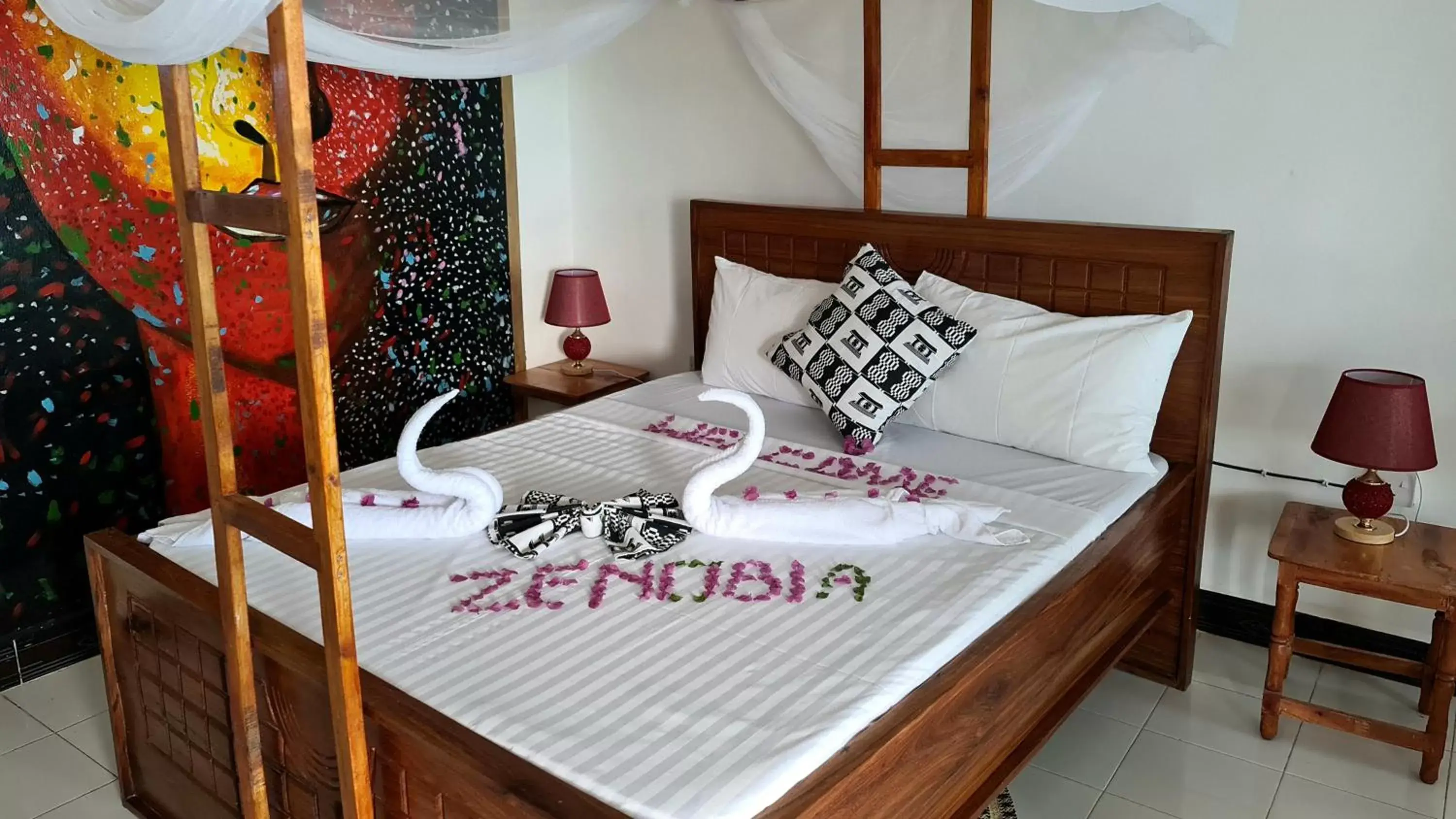 Bedroom, Bed in Zenobia Beach Resort