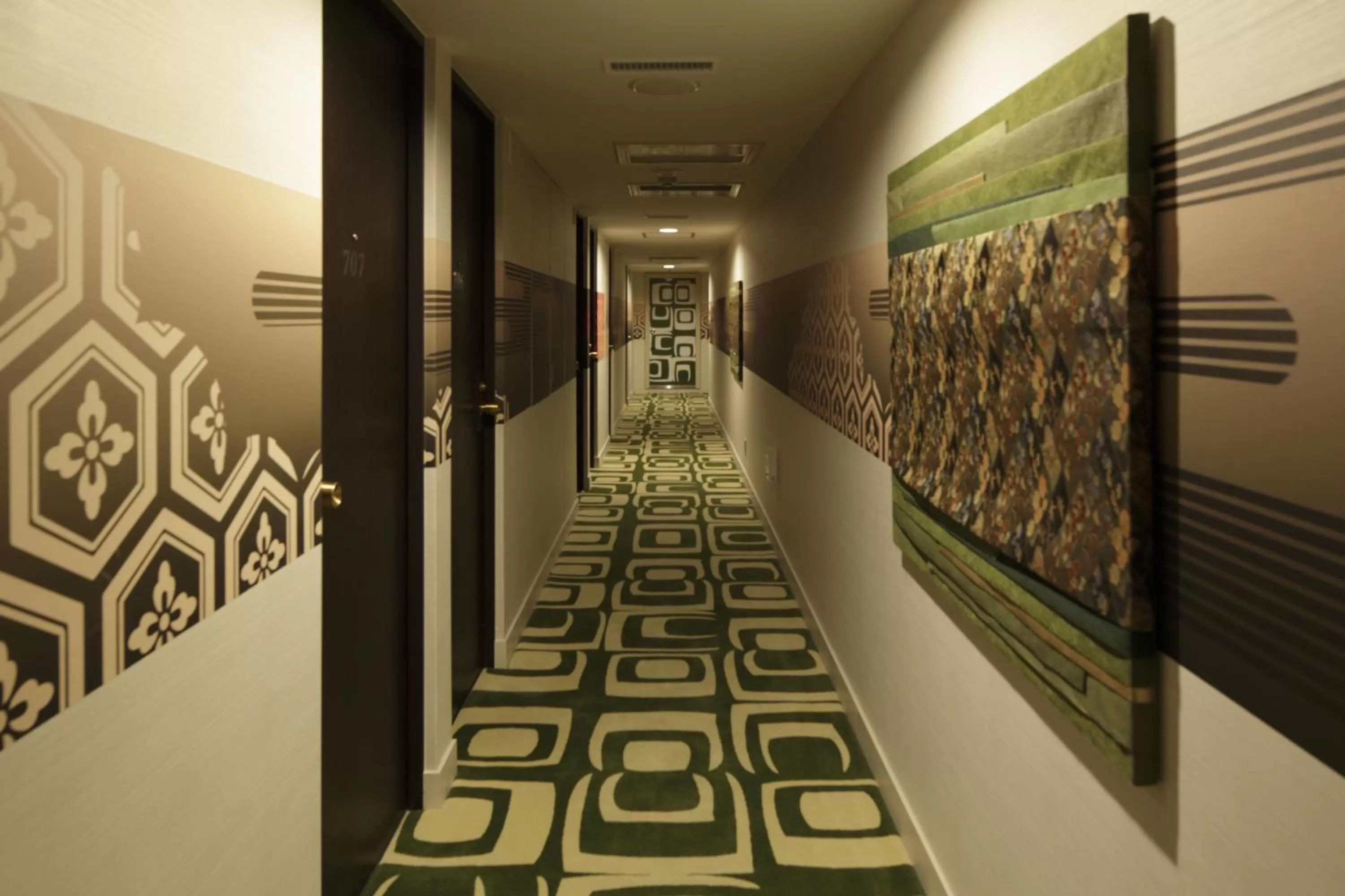 Decorative detail in Centurion Hotel Ueno