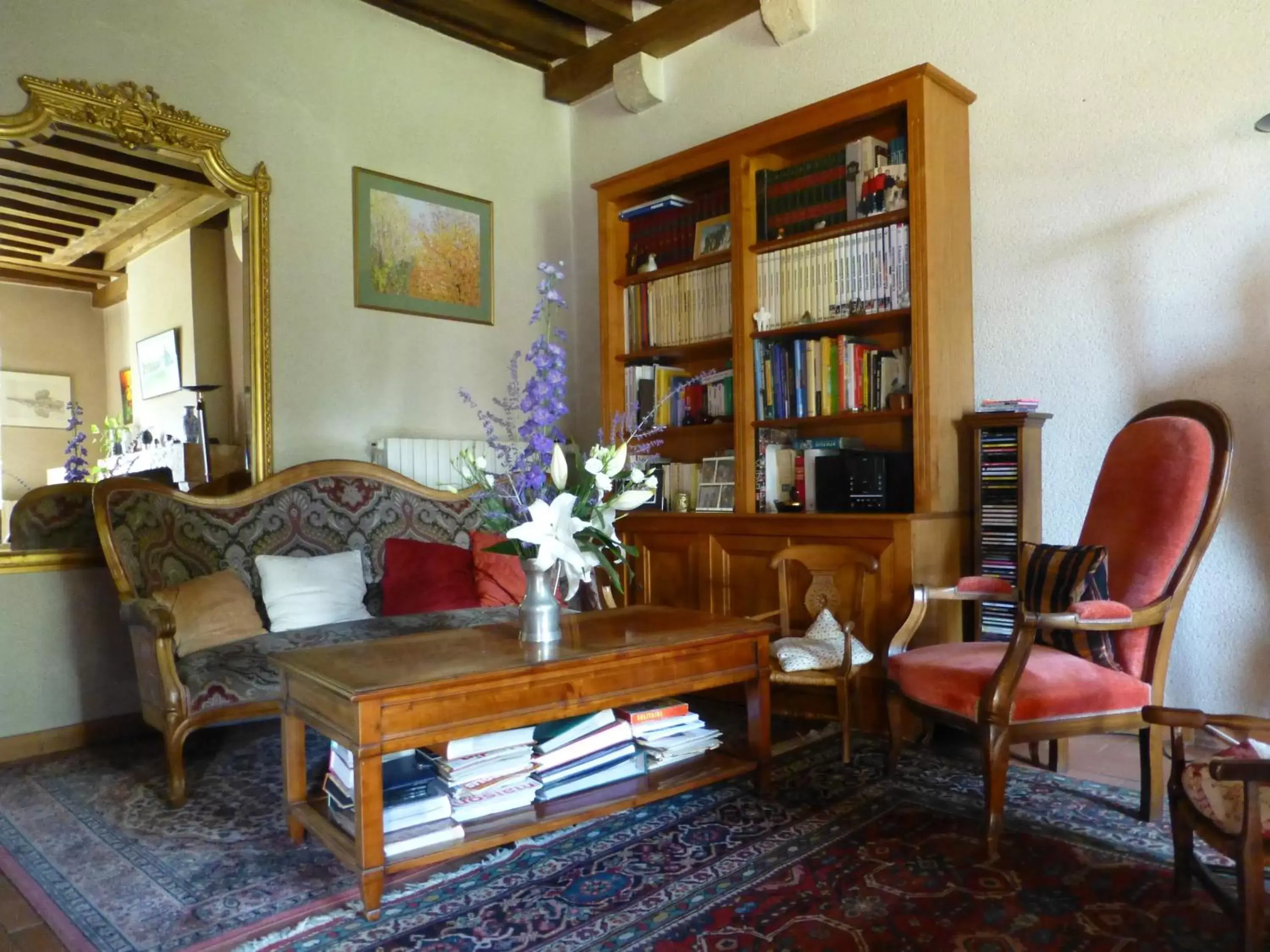 Living room, Seating Area in La Maison du Closier