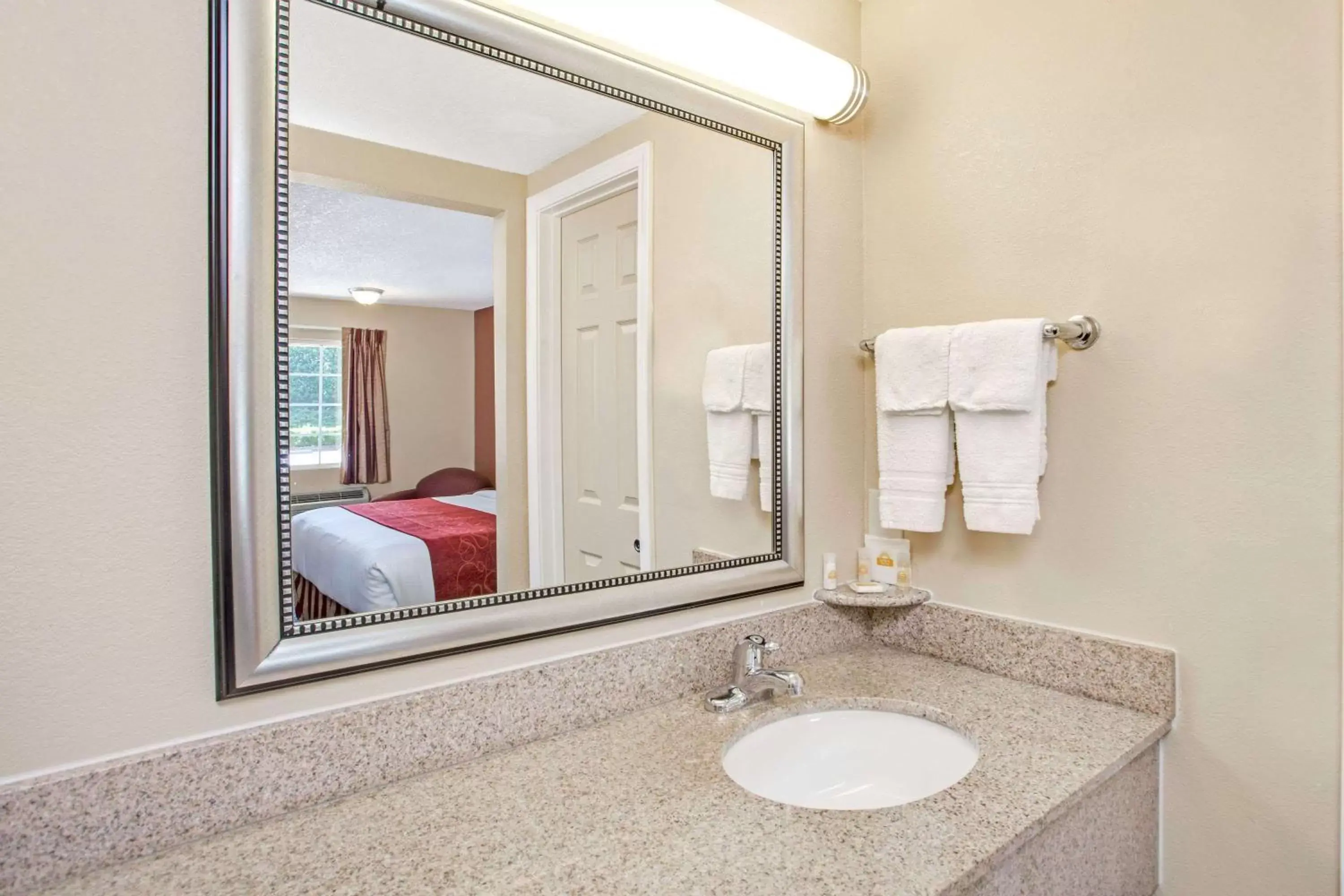 Bathroom in Days Inn by Wyndham Canton