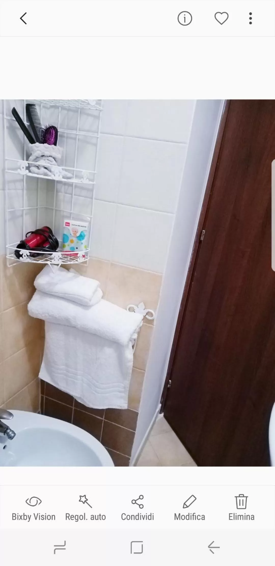 Bathroom in casa Carolina a Toledo