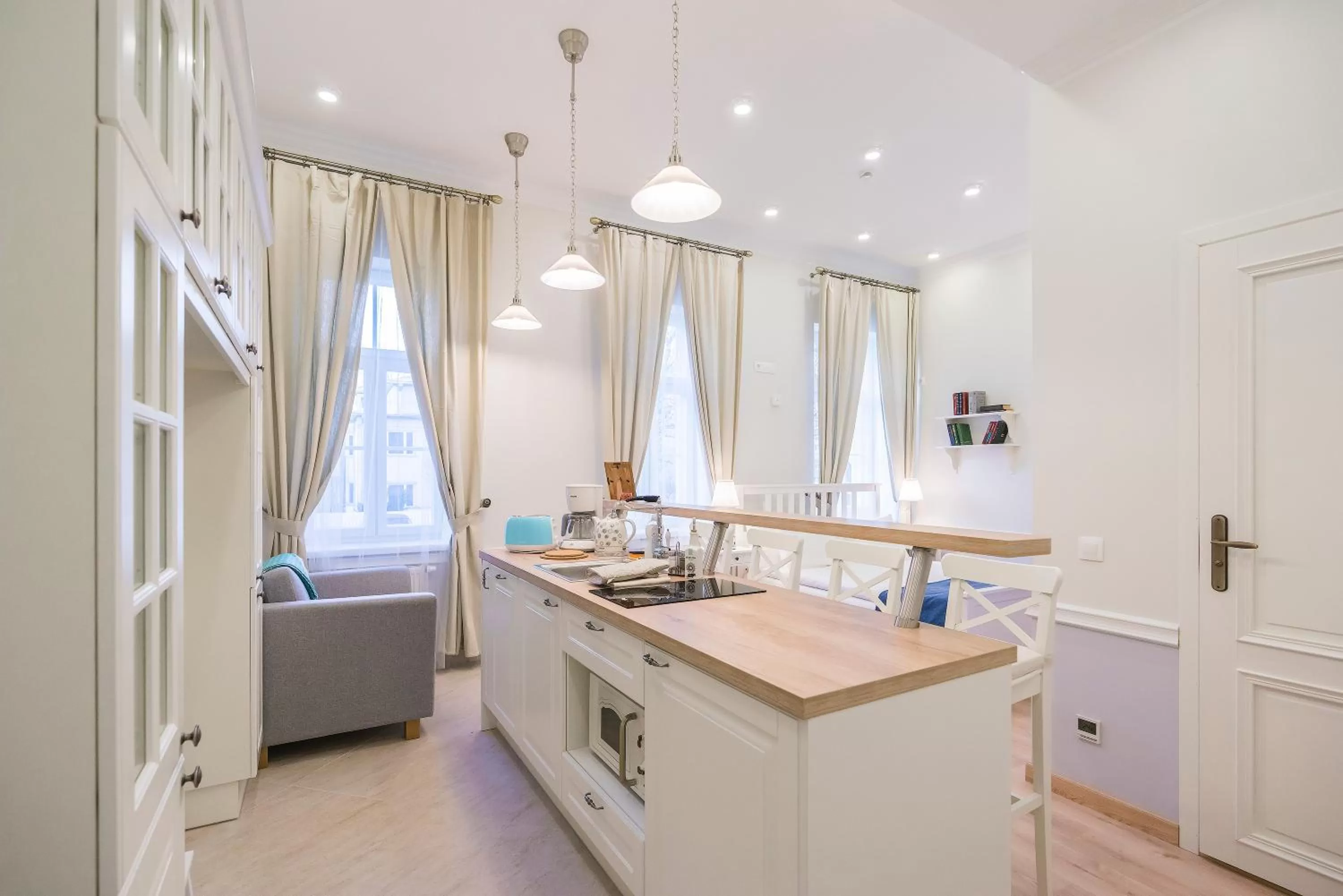 Kitchen or kitchenette in Revelton Suites Tallinn