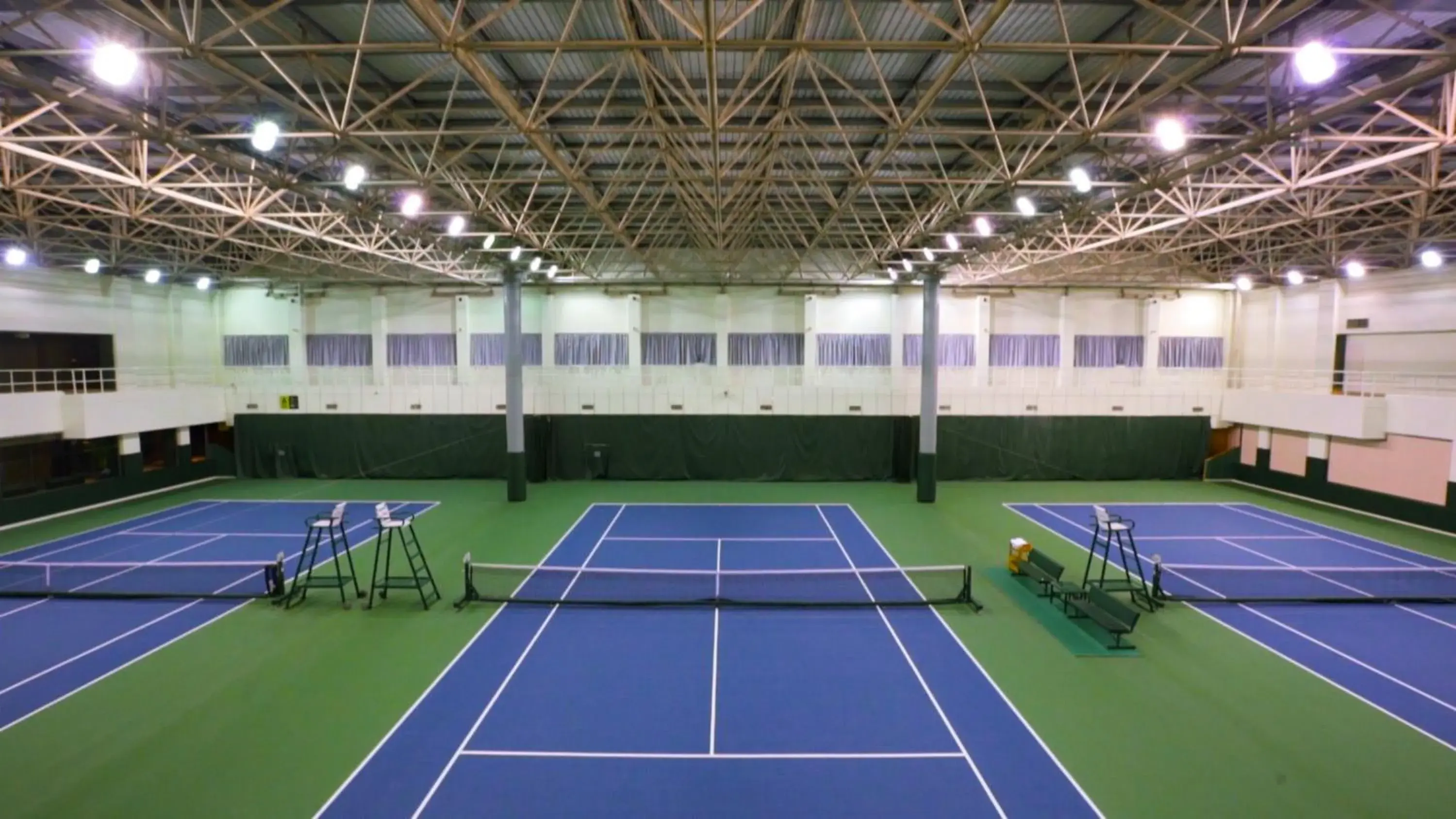 Tennis court in China World Hotel, Beijing