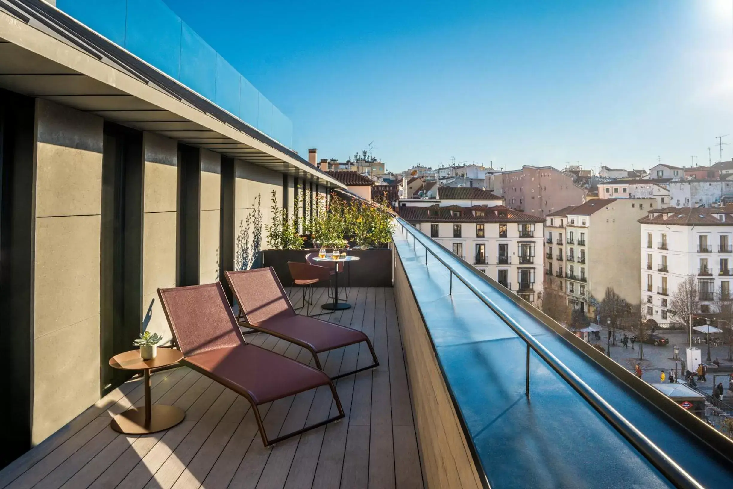 Balcony/Terrace in Ocean Drive Madrid