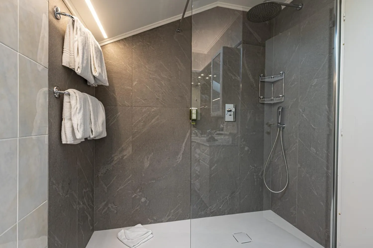 Shower in Hotel Hemizeus & Iremia Spa