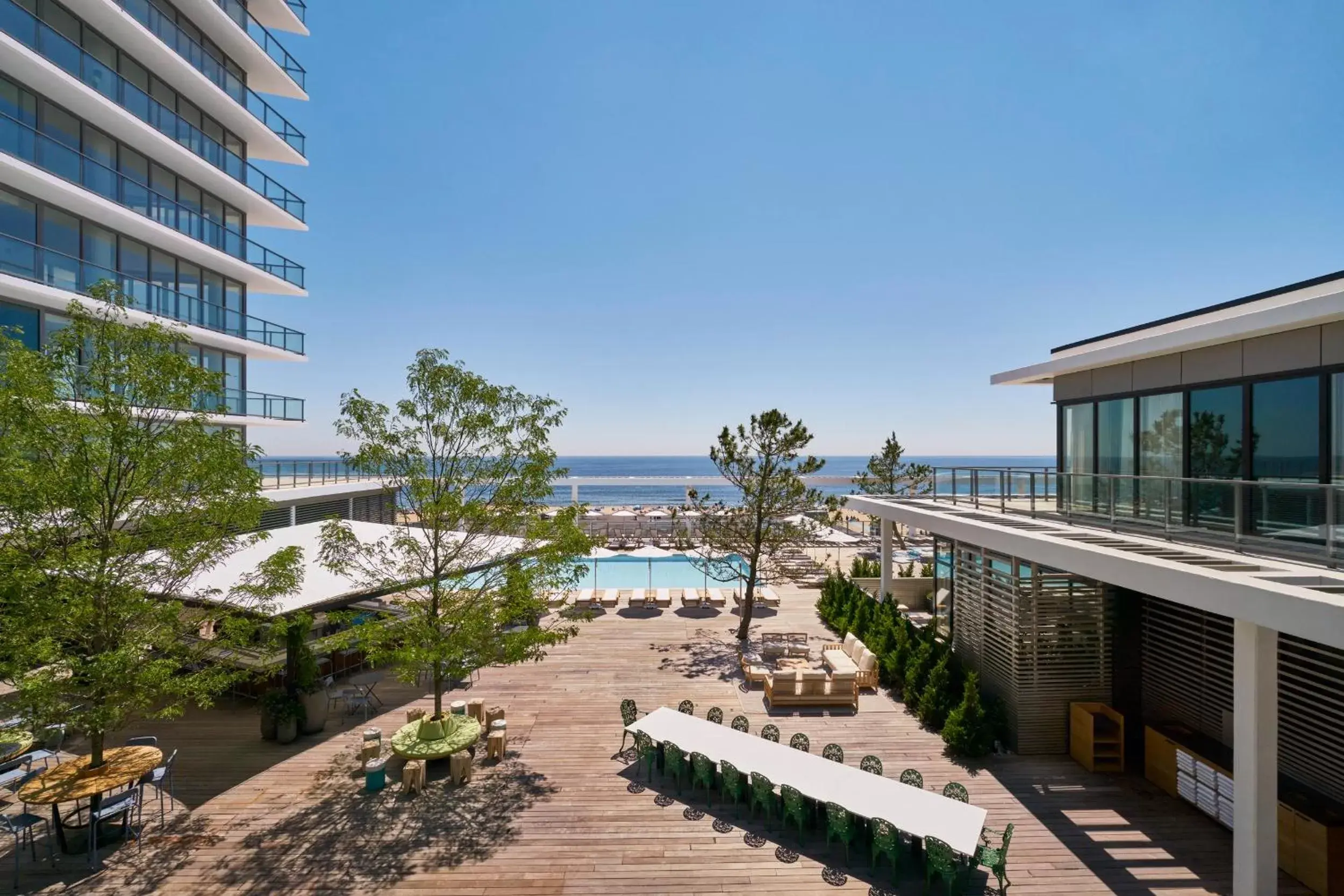 Sea view in Asbury Ocean Club Hotel