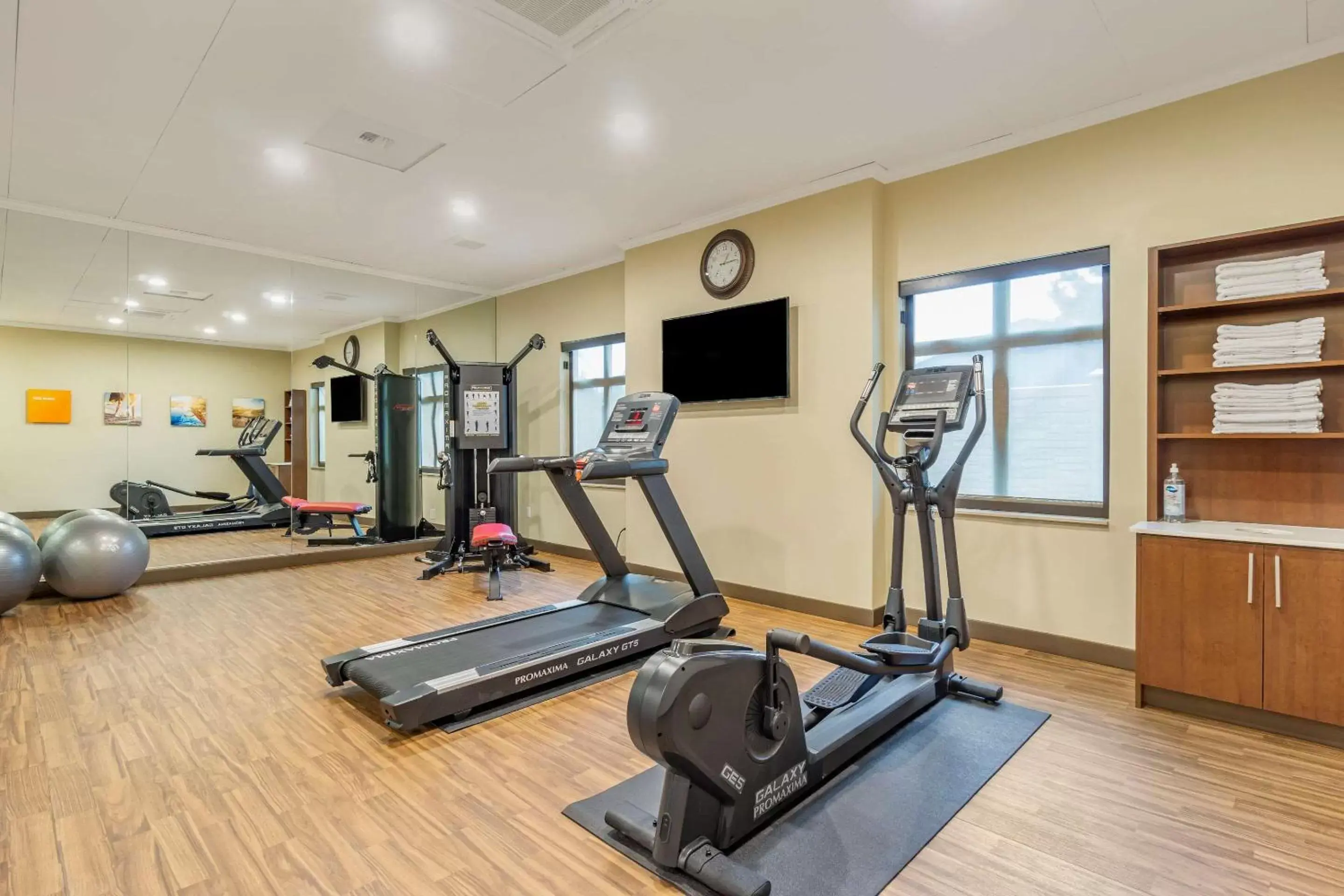 Fitness centre/facilities, Fitness Center/Facilities in Comfort Inn & Suites Lakewood by JBLM