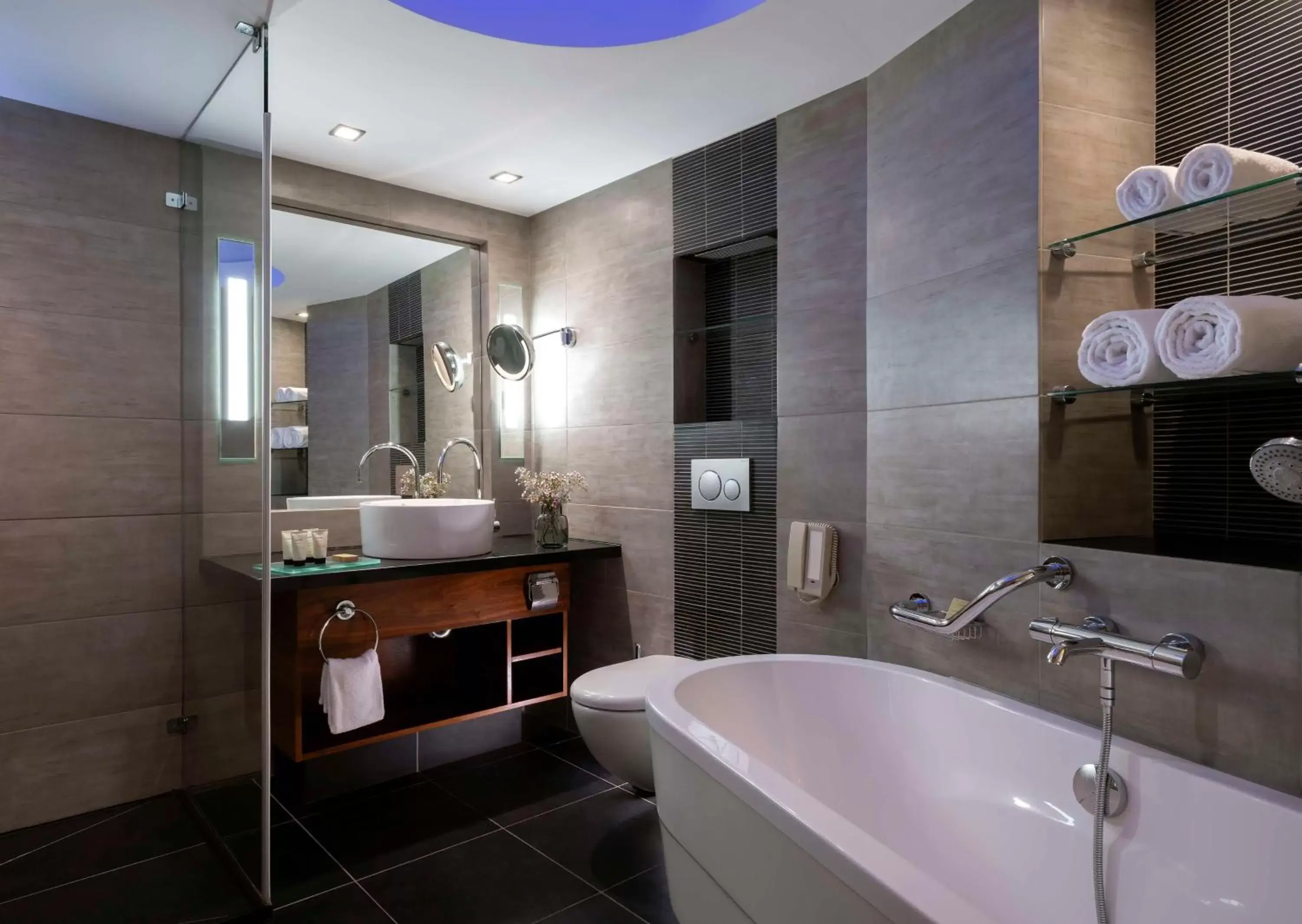 Bathroom in Hilton Tel Aviv Hotel