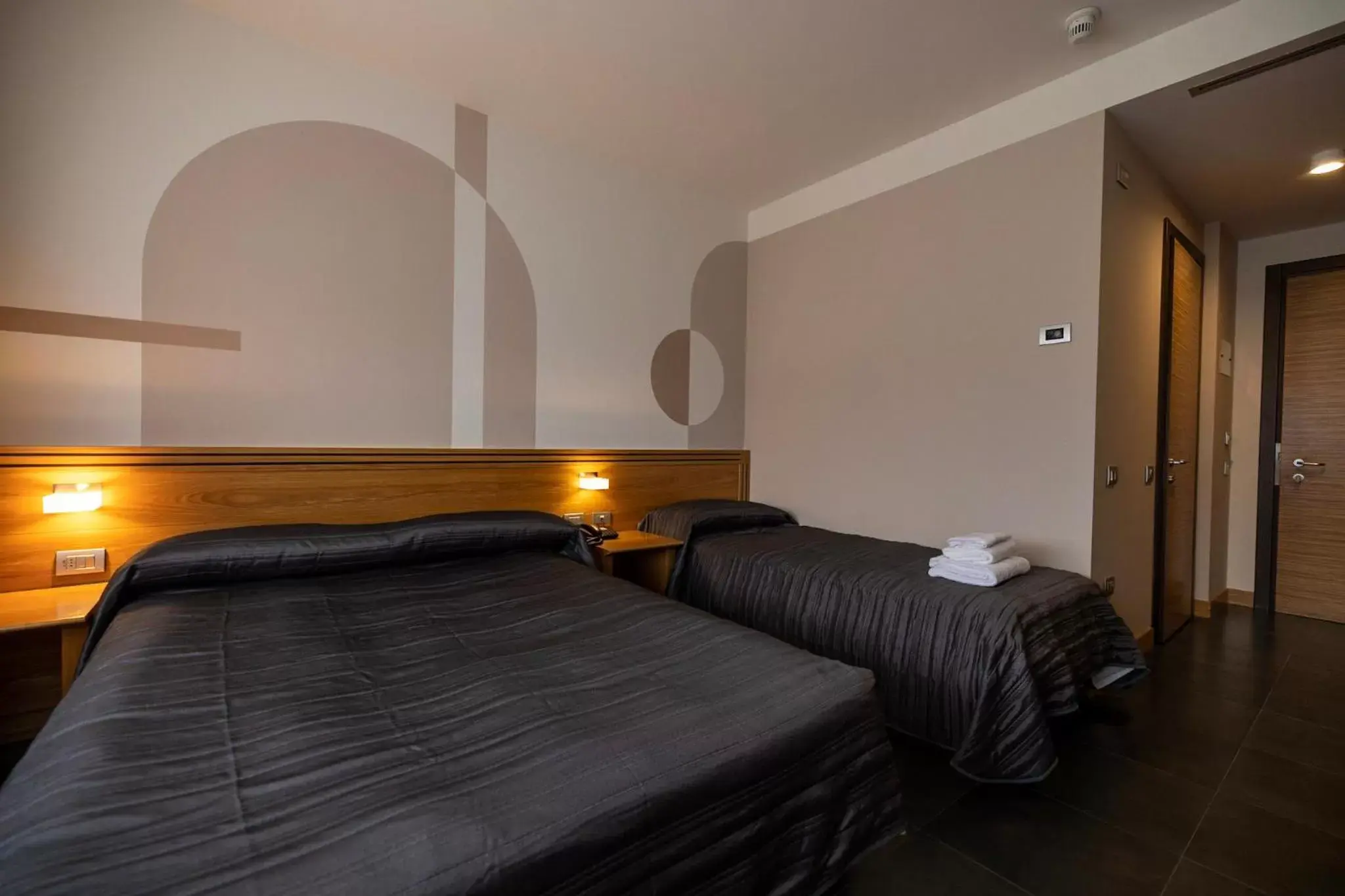Bed in Hotel Europa Belluno