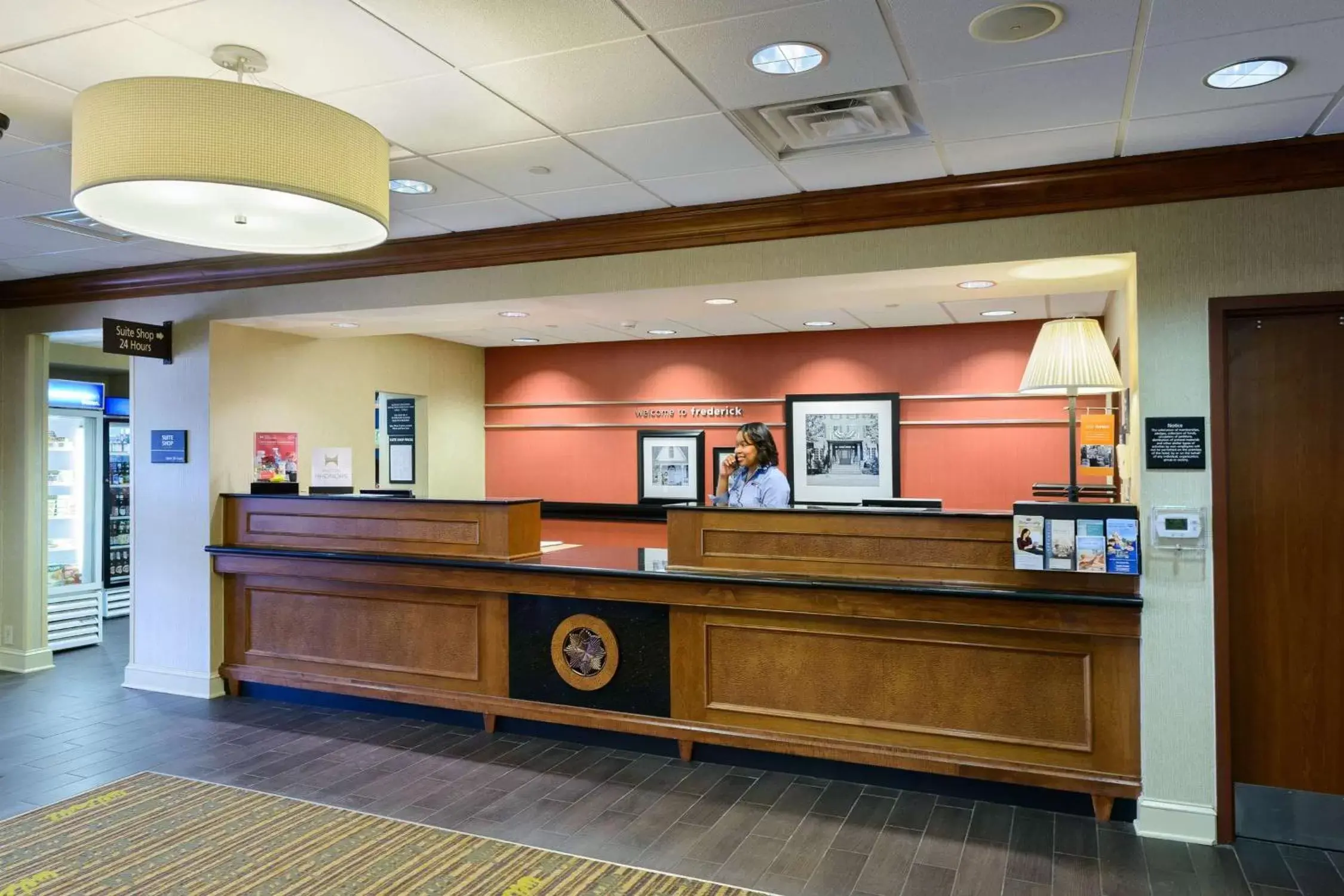 Lobby or reception, Lobby/Reception in Hampton Inn & Suites Frederick/Fort Detrick