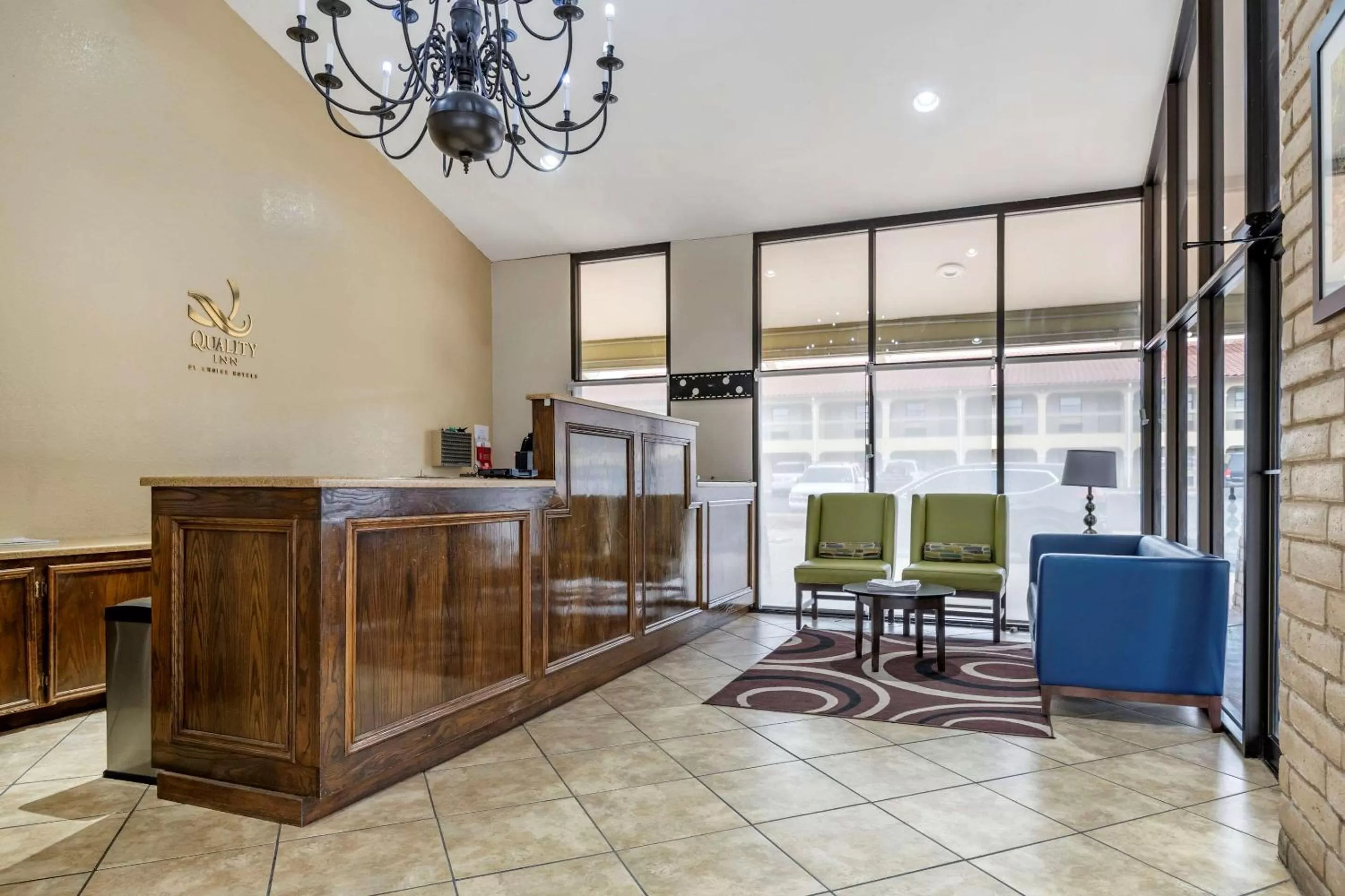 Lobby or reception in Quality Inn San Angelo