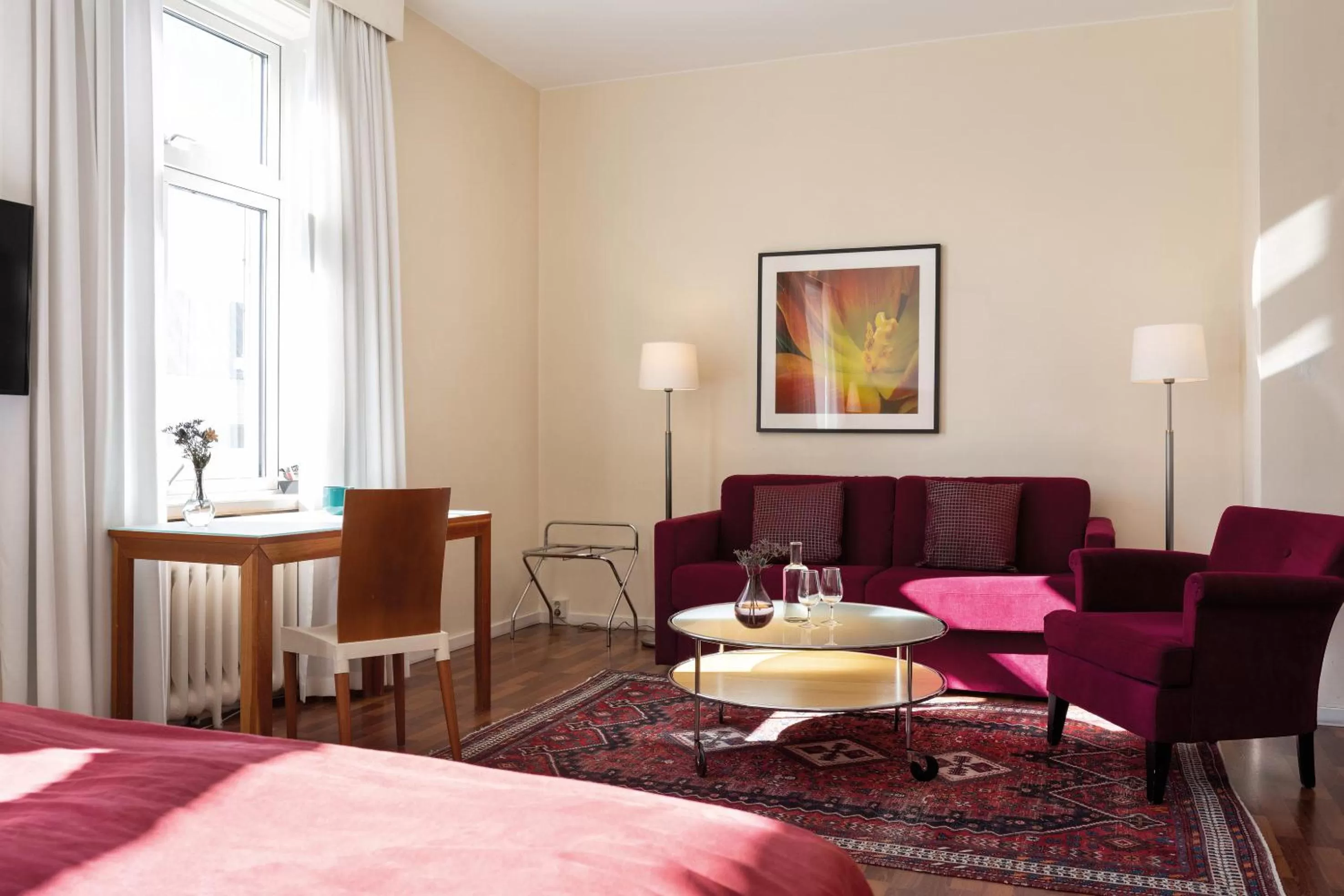 Living room in Elite Stadshotellet Växjö