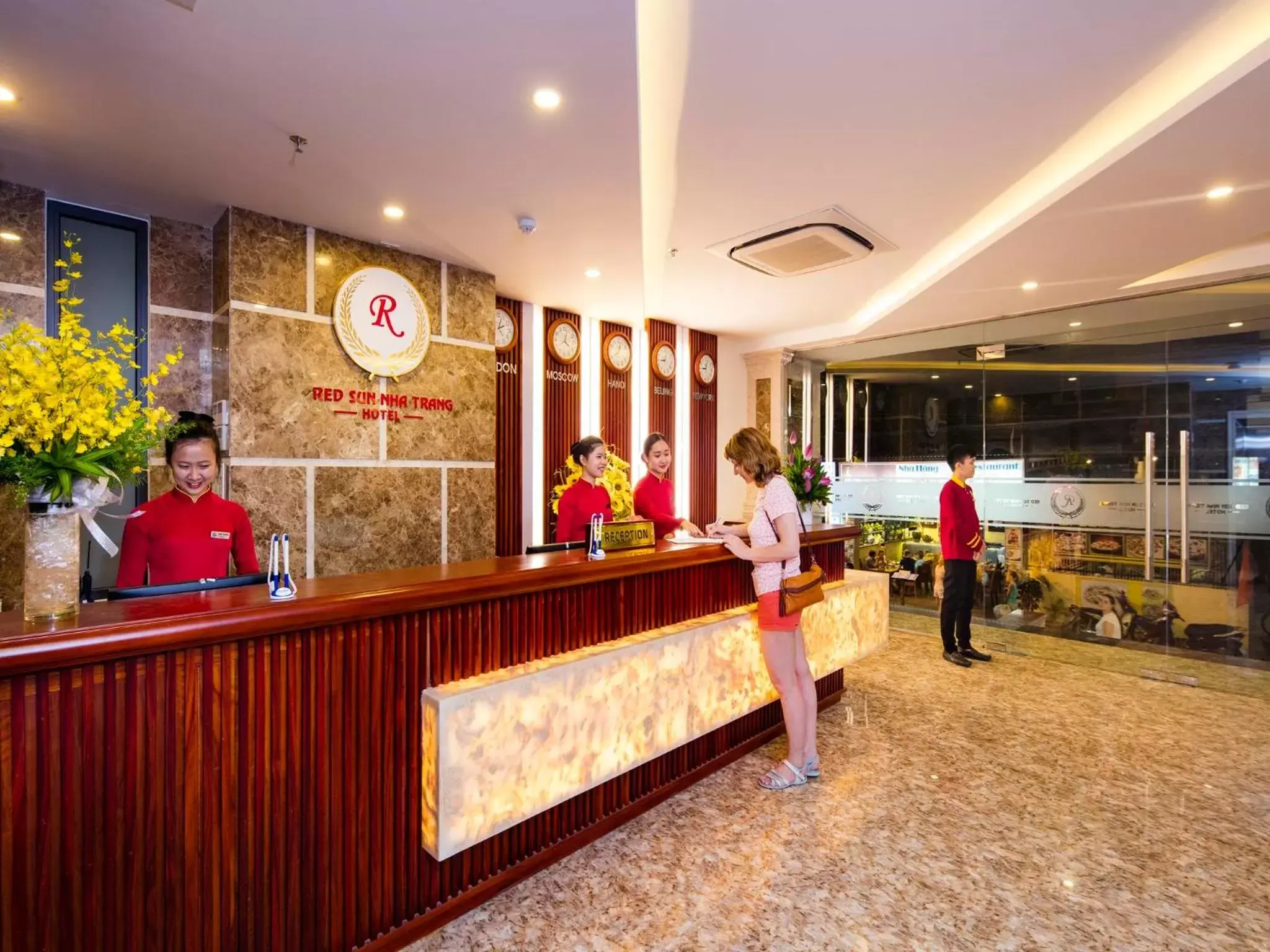 Lobby or reception in Red Sun Nha Trang Hotel Lobby or reception in Red Sun Nha Trang Hotel