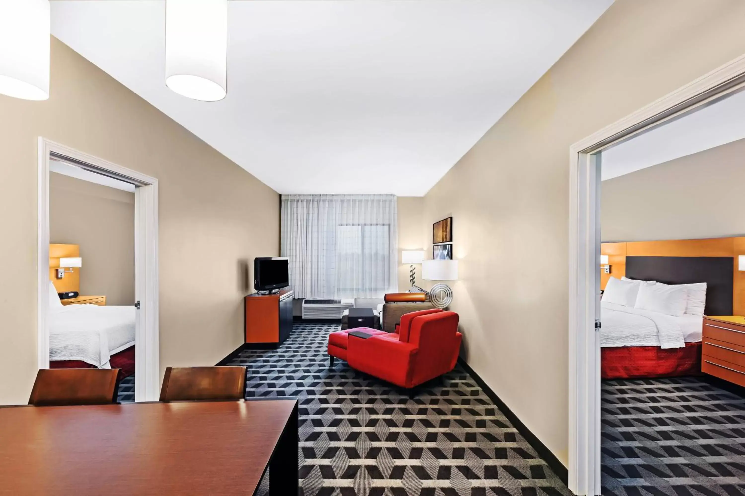 Bedroom, Seating Area in TownePlace Suites by Marriott Tulsa North/Owasso