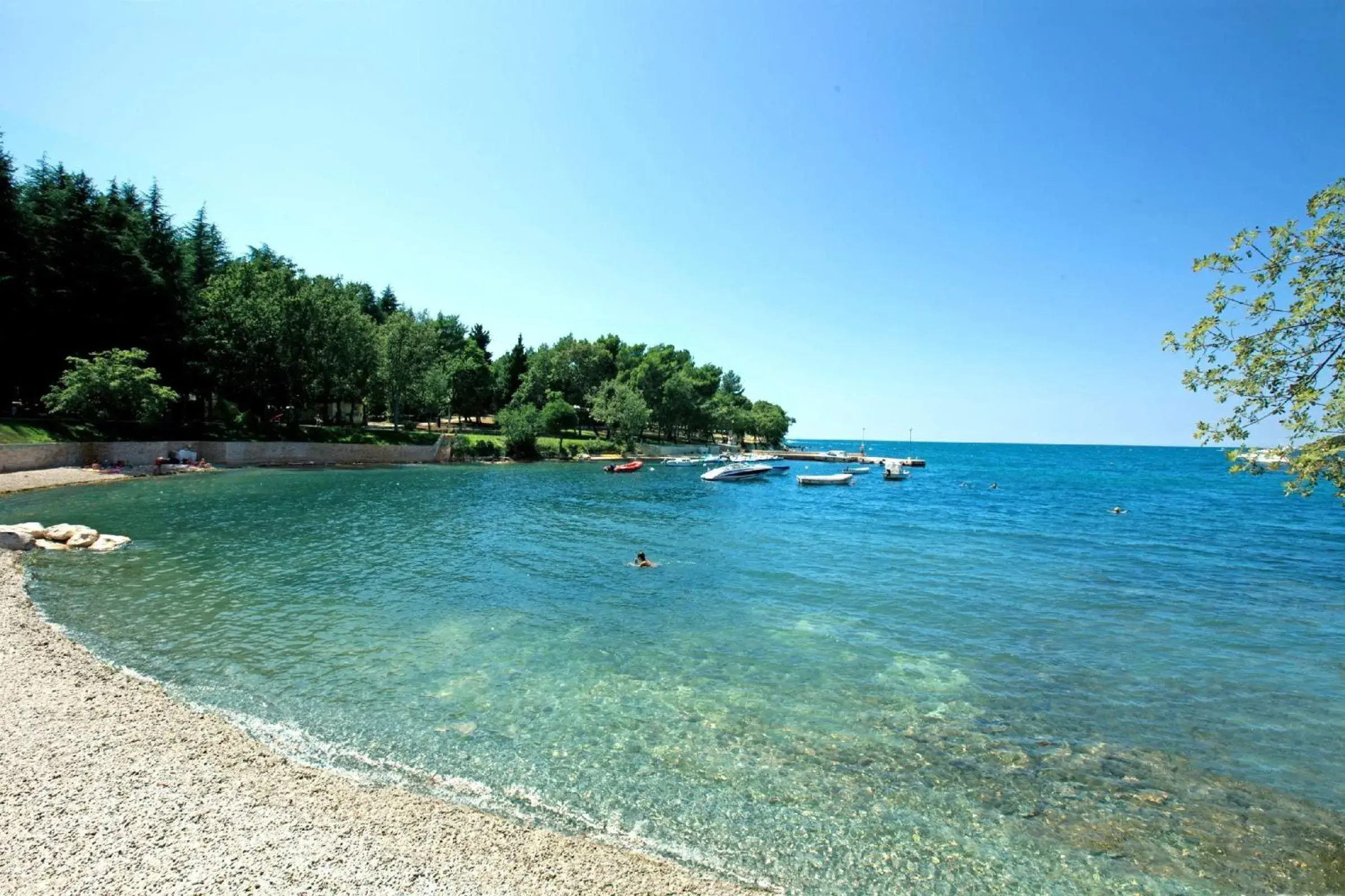 Beach in Hotel Mediteran Plava Laguna