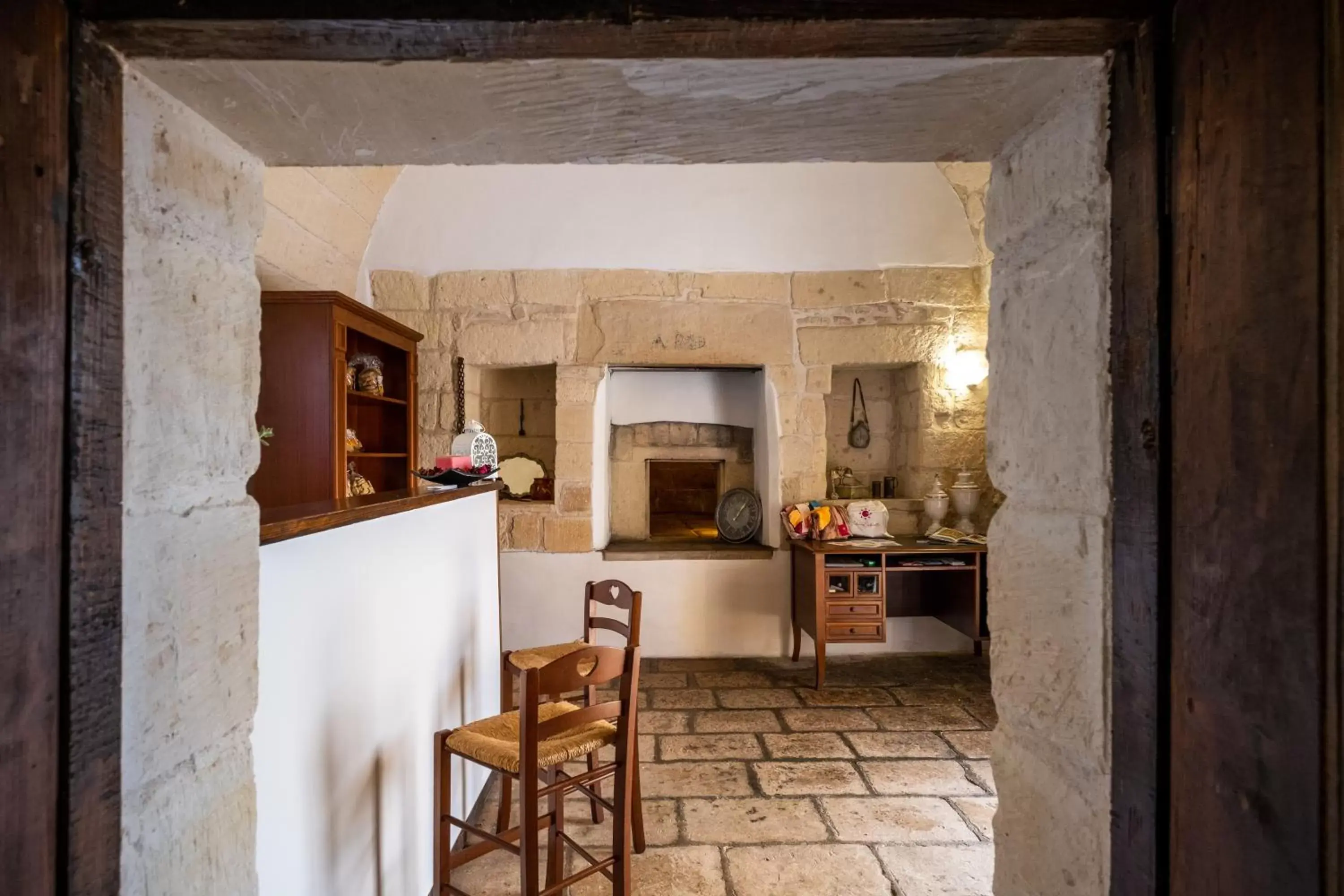 Kitchen/Kitchenette in Agriturismo Masseria Costarella