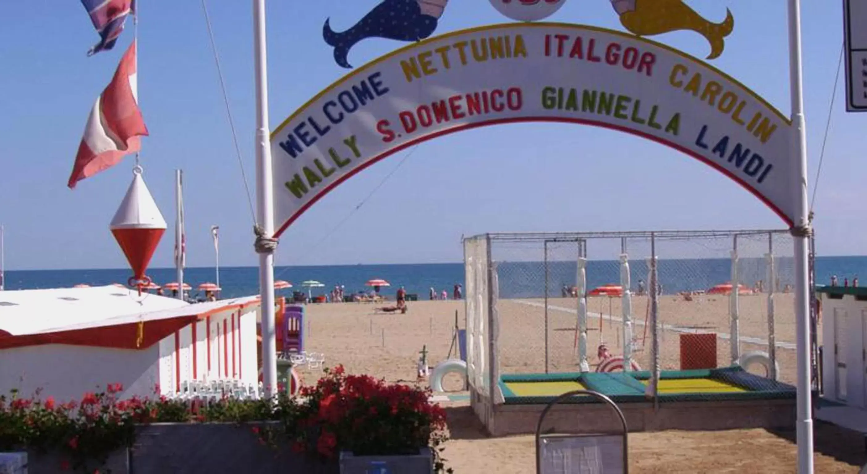 Beach in Hotel Giannella