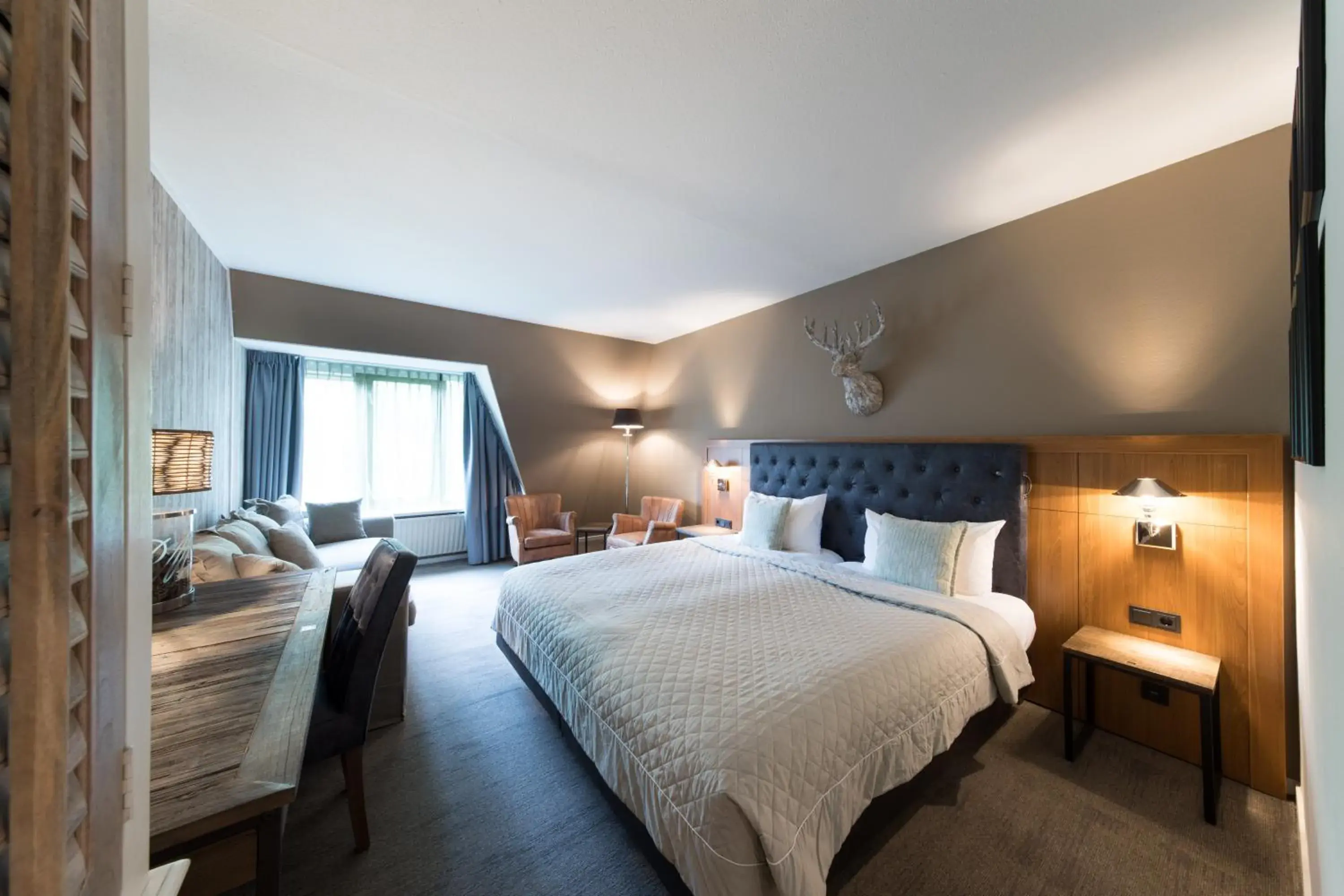 Bed in Bilderberg Hotel 't Speulderbos Bed in Bilderberg Hotel 't Speulderbos