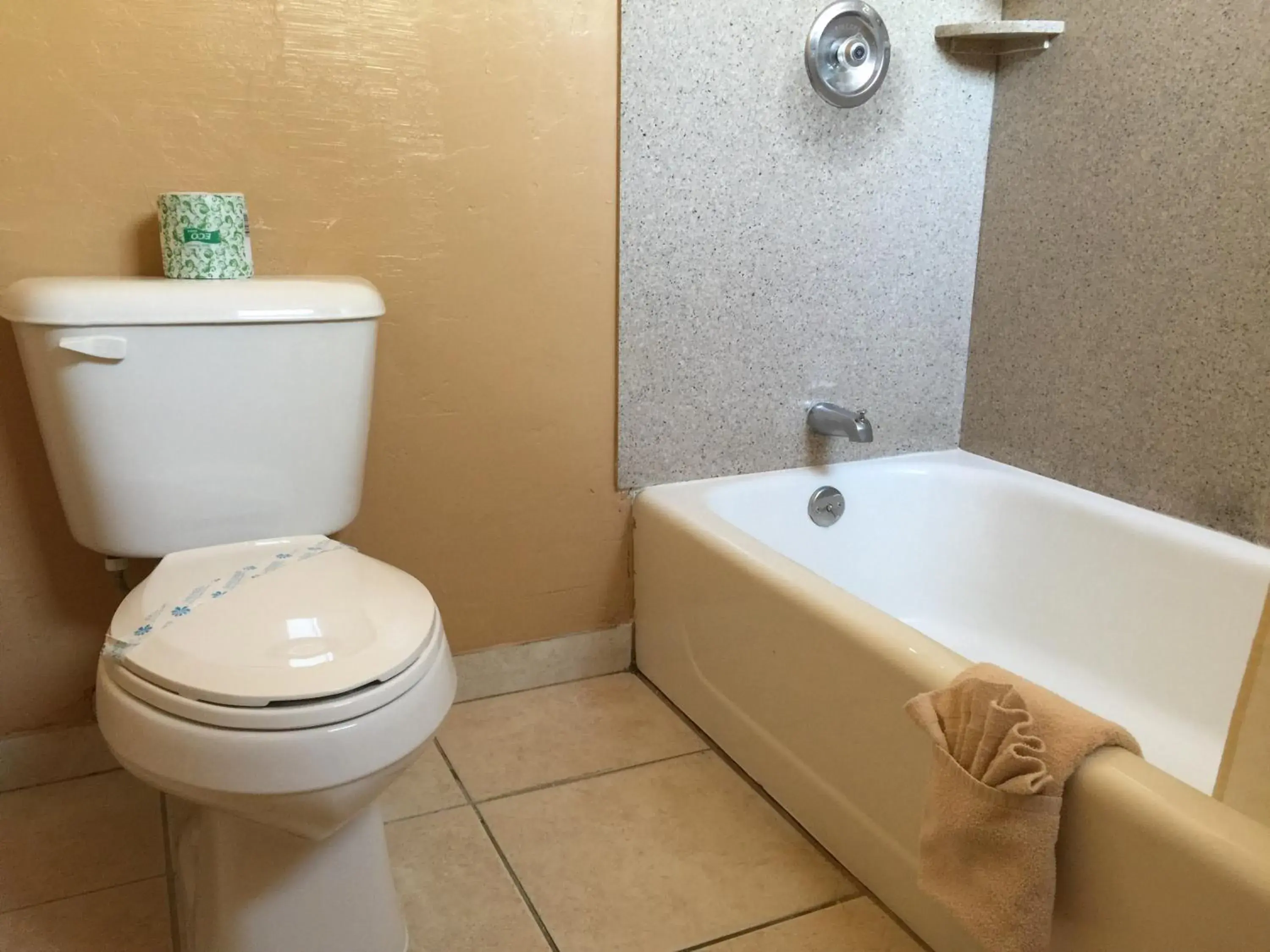 Bathroom in Bishop Inn Bathroom in Bishop Inn