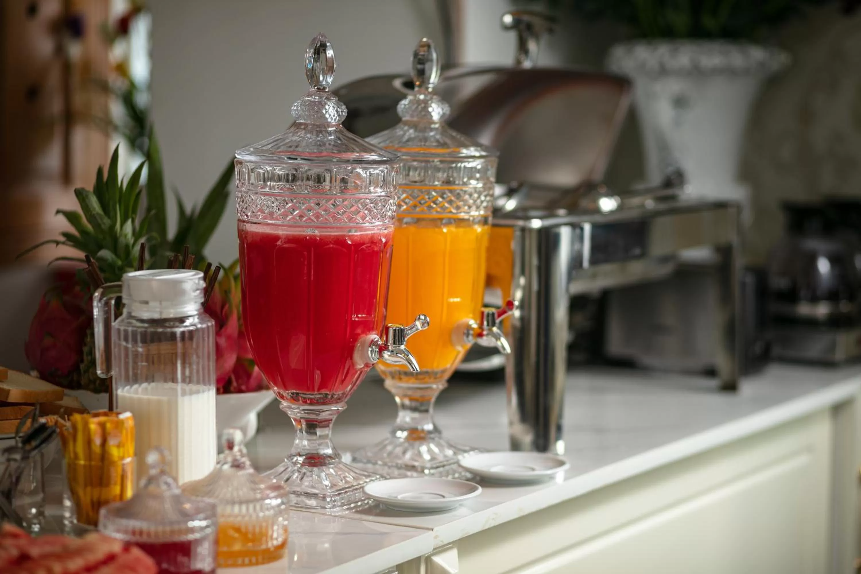 Food and drinks in TrangTrang Boutique Hotel