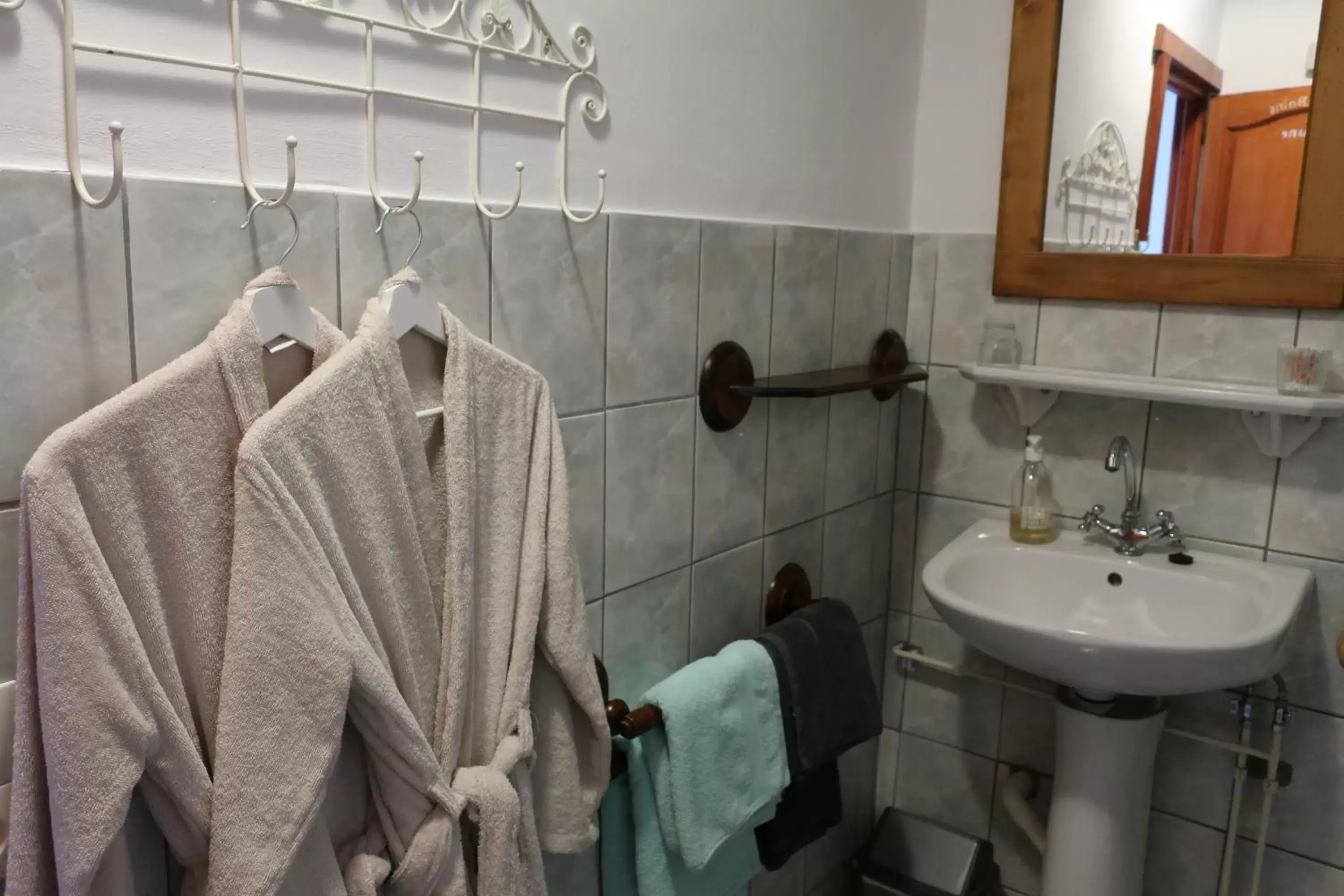 Bathroom in Gîte et chambres d'hôtes le Chêne